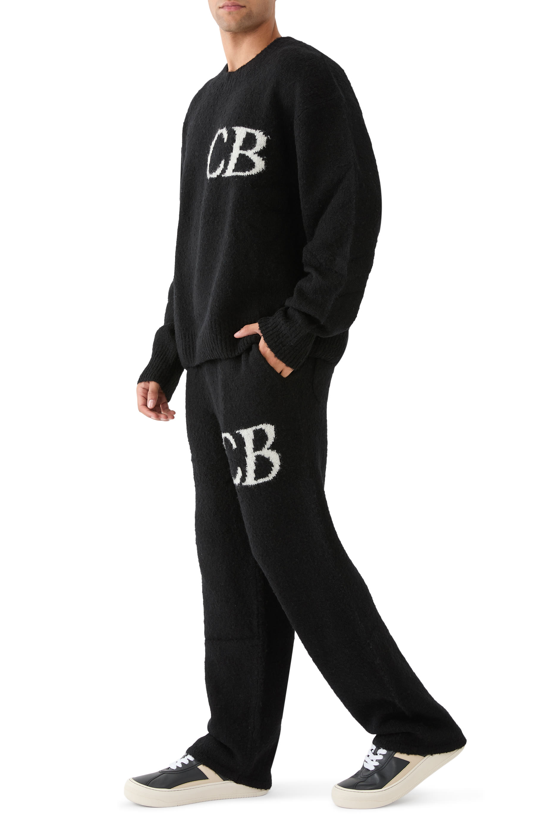 Logo Knit Pants