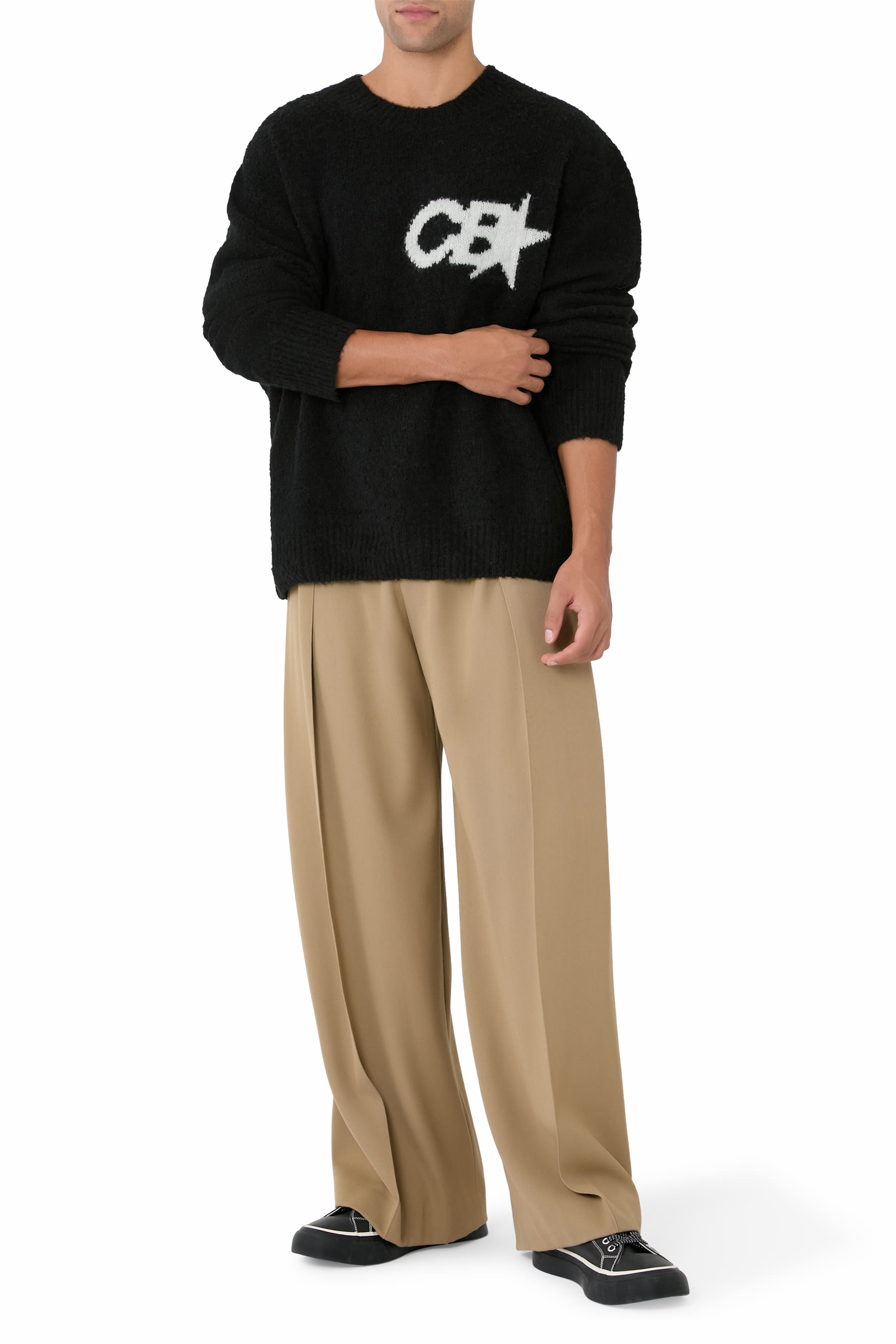 Logo Knit Sweater