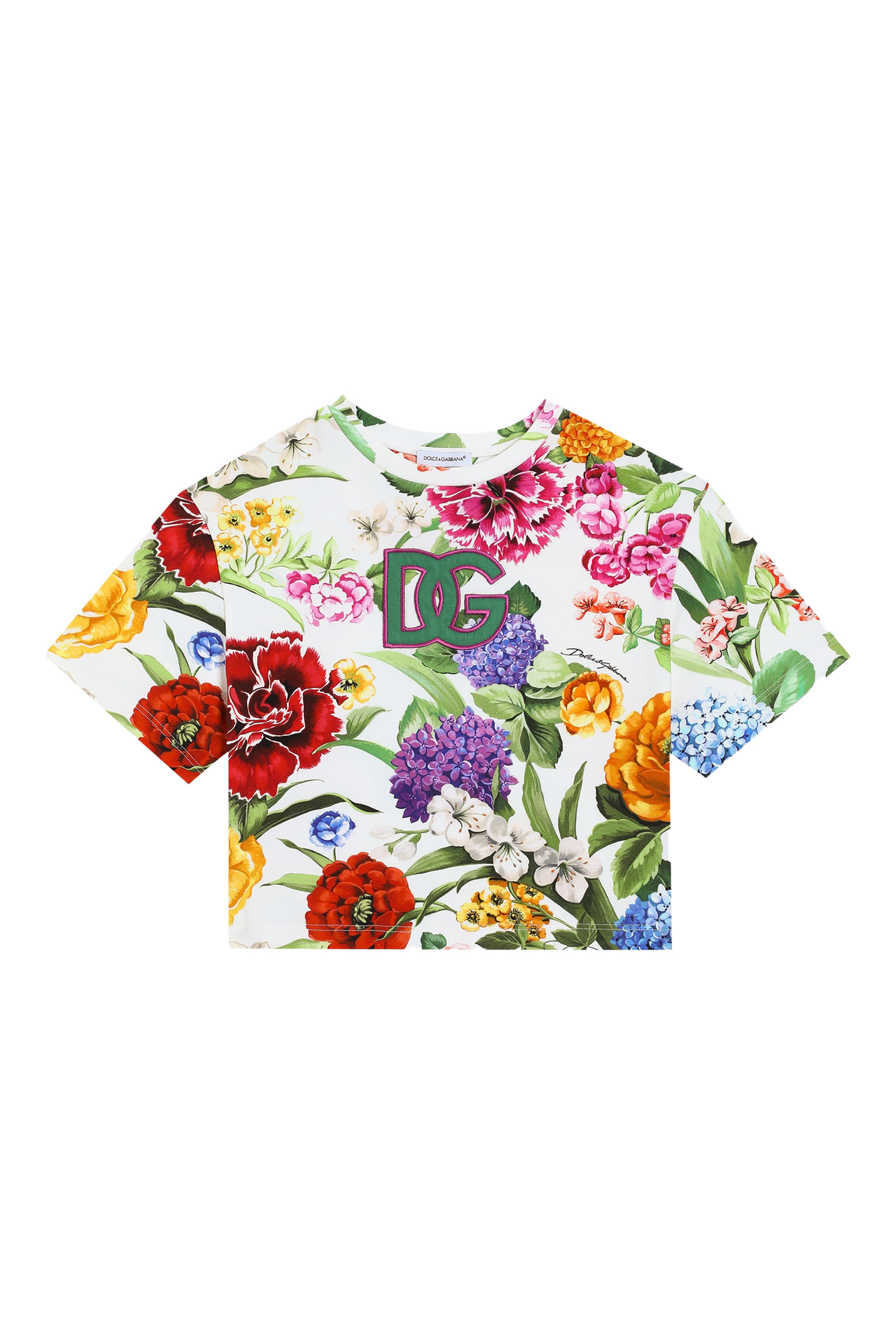 Kids Floral Print T-Shirt