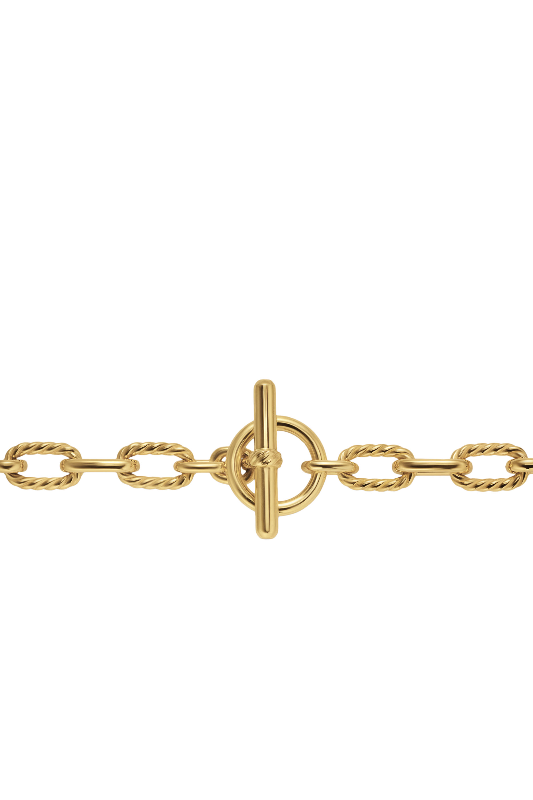Madison® Toggle Chain Necklace,  18K Yellow Gold
