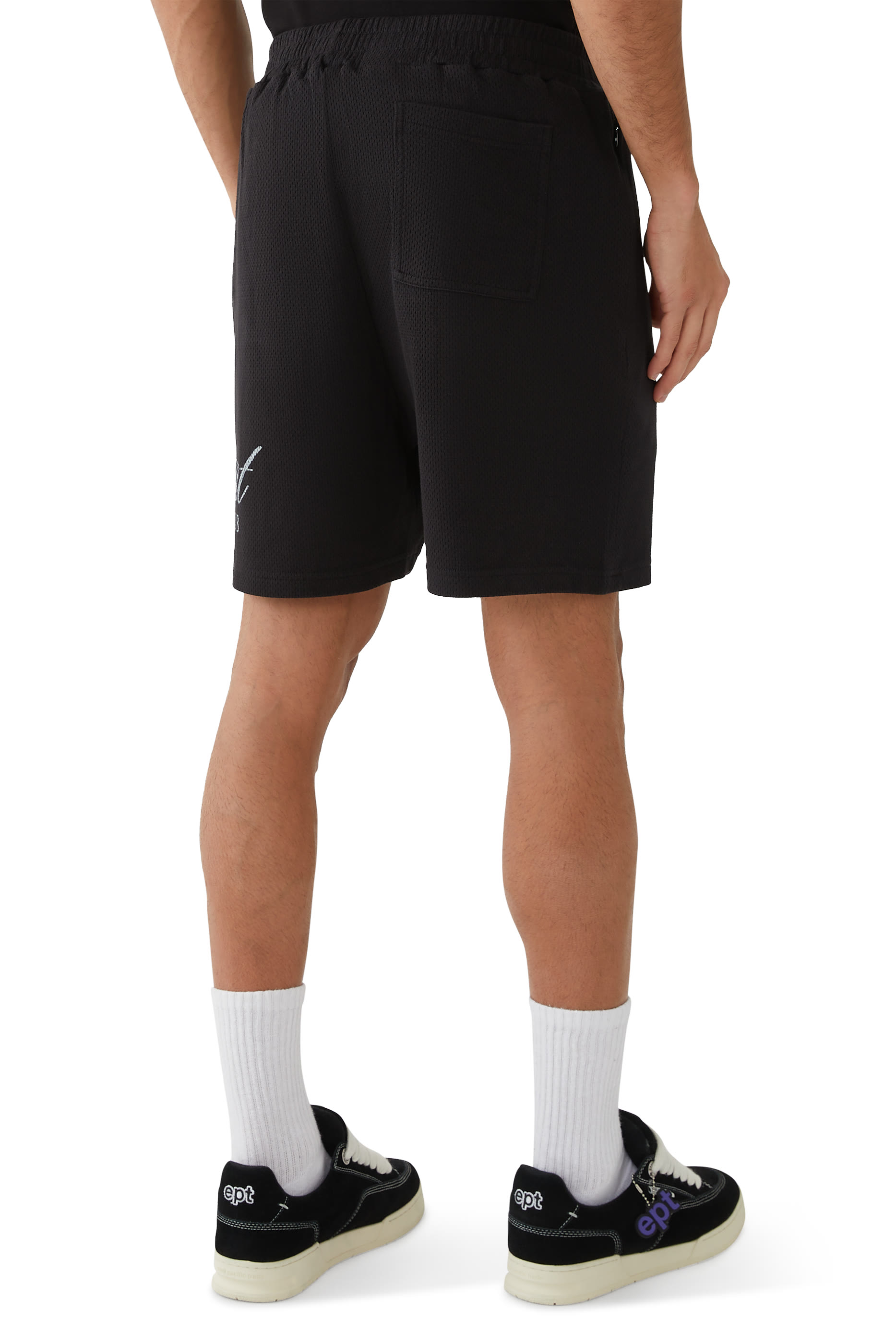 Owners Club Script Mesh Shorts