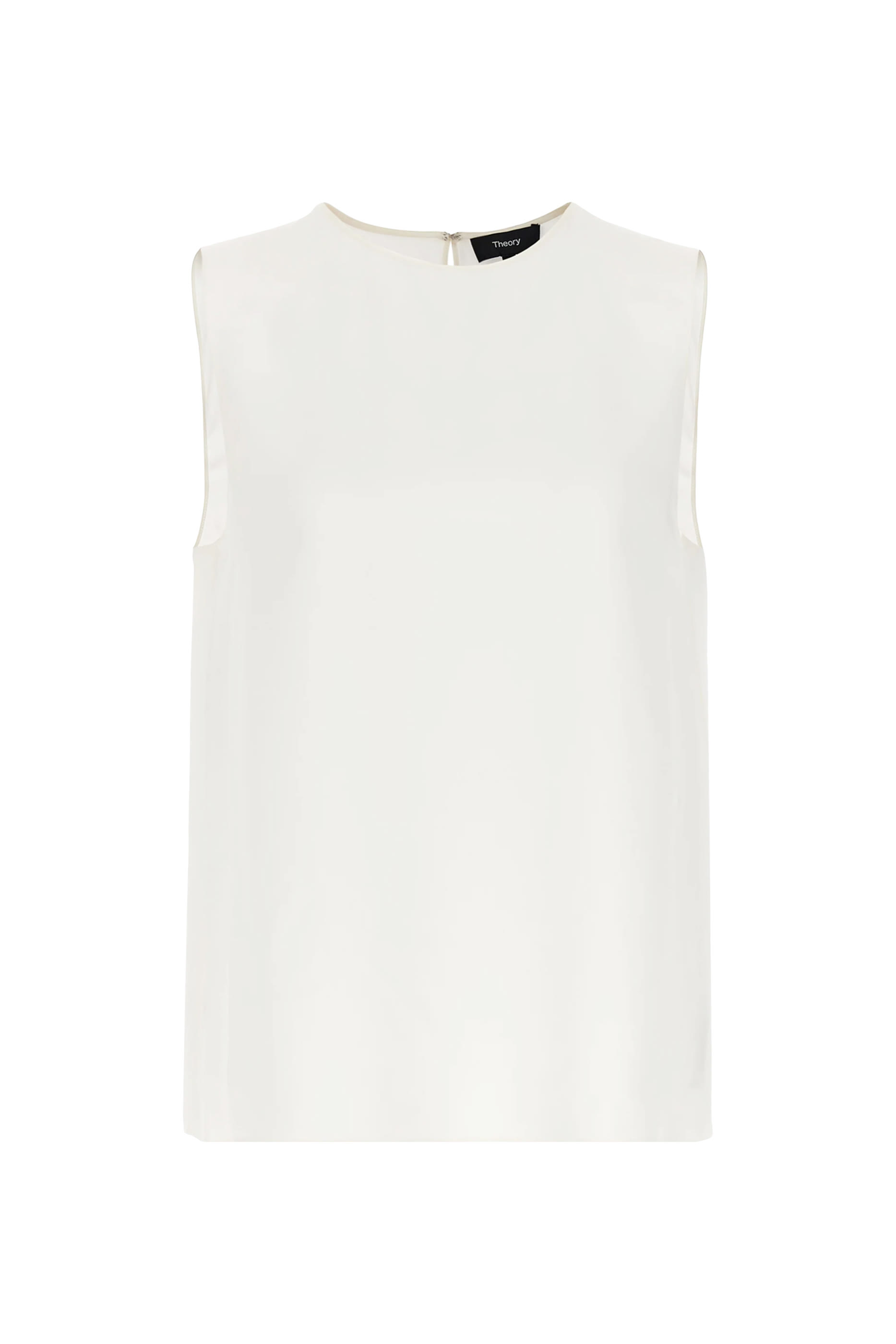 Shell Top in Silk Georgette
