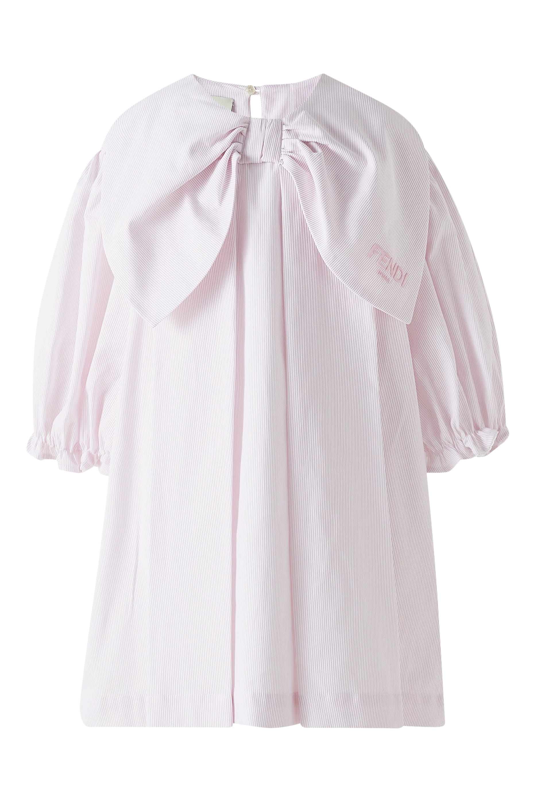 Kids Bow Cotton Dress 