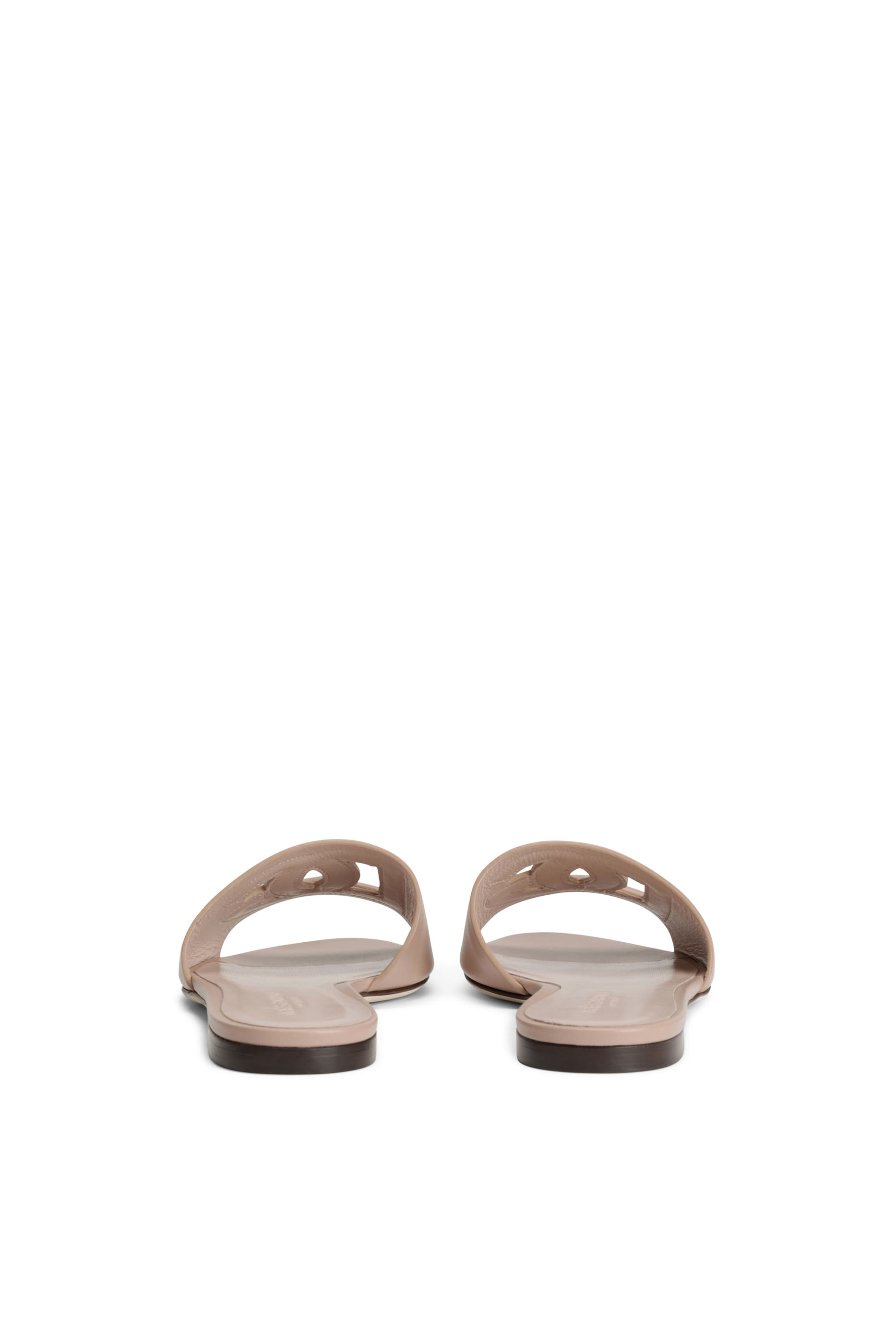 Calfskin Slides with DG Logo