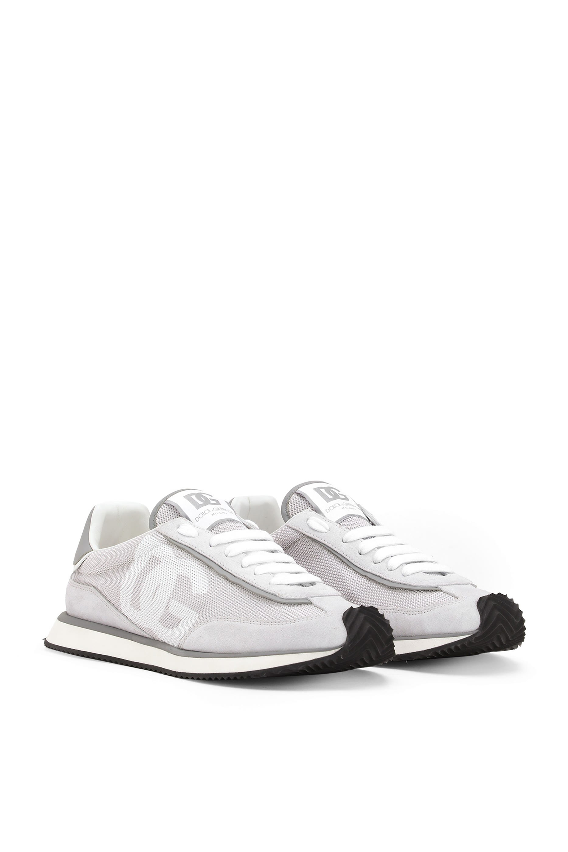 Mixed-Material DG Cushion Sneakers