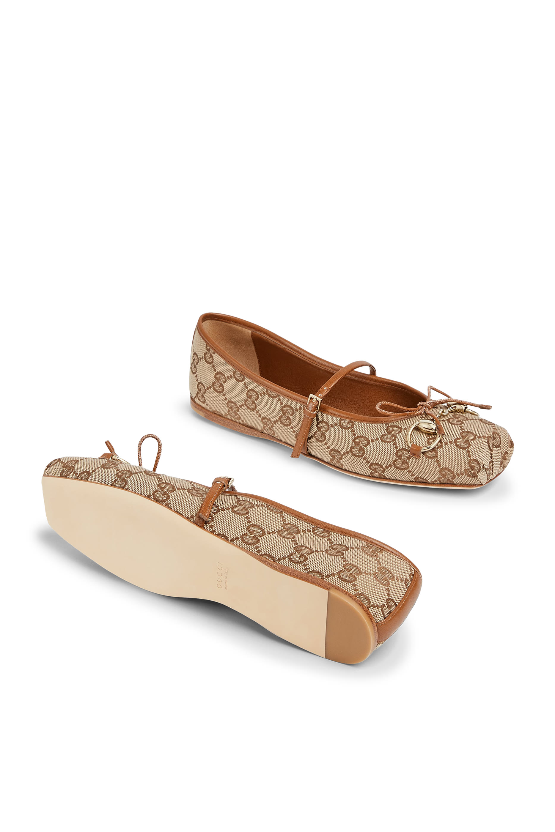 Horsebit Ballet Flats