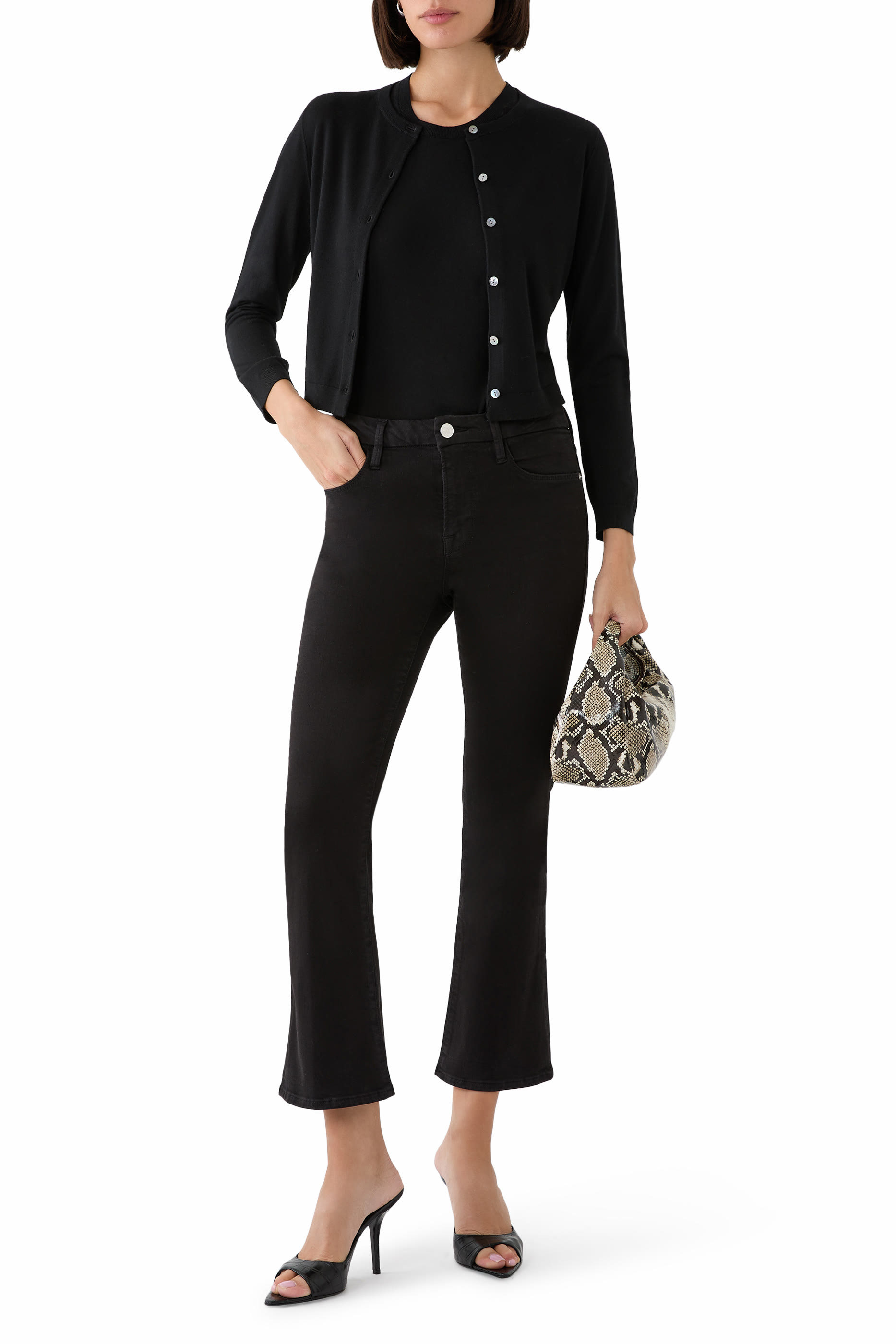 Le Crop Mini Boot Pants