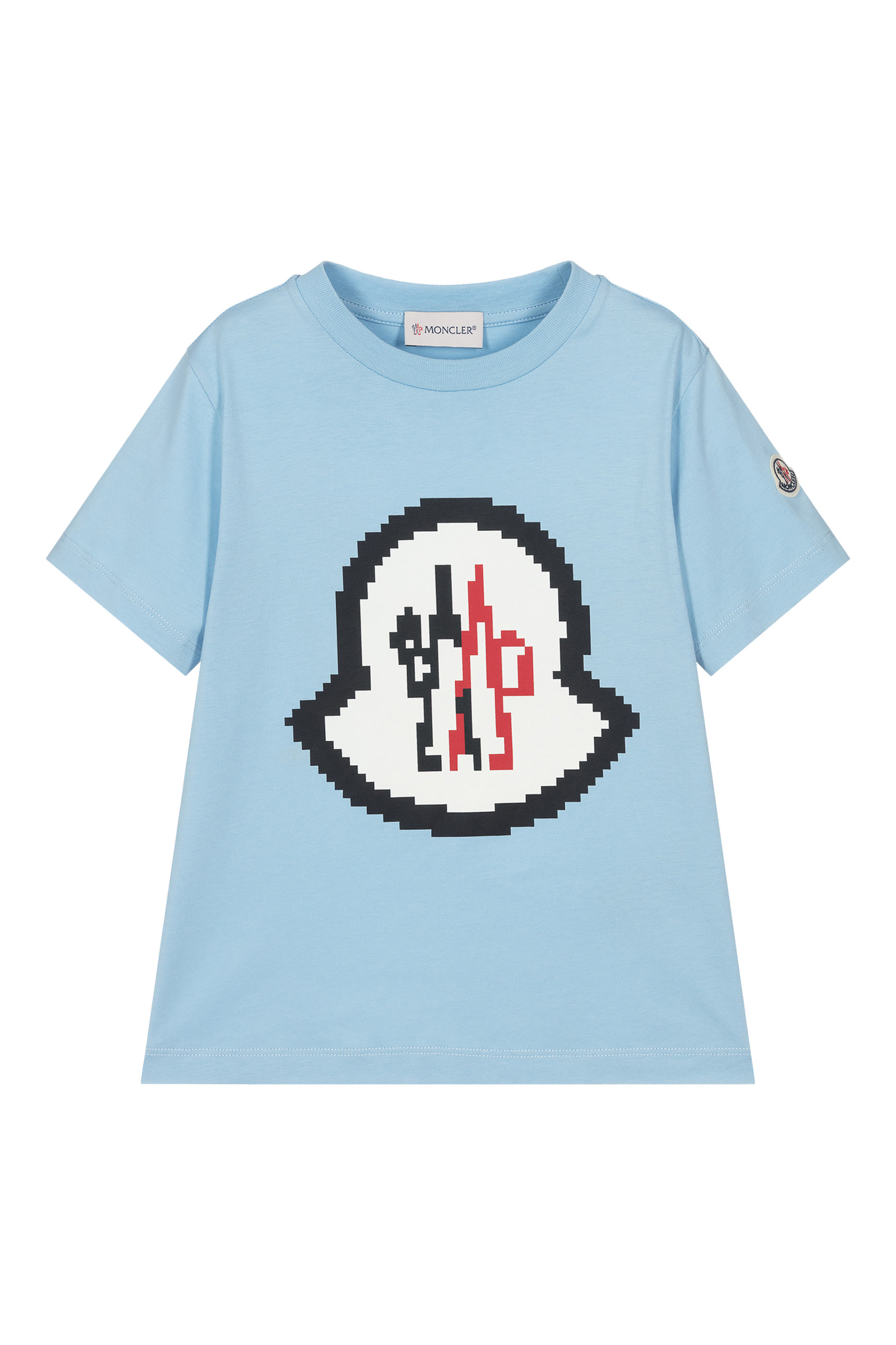 Pixel Logo Cotton T-Shirt 