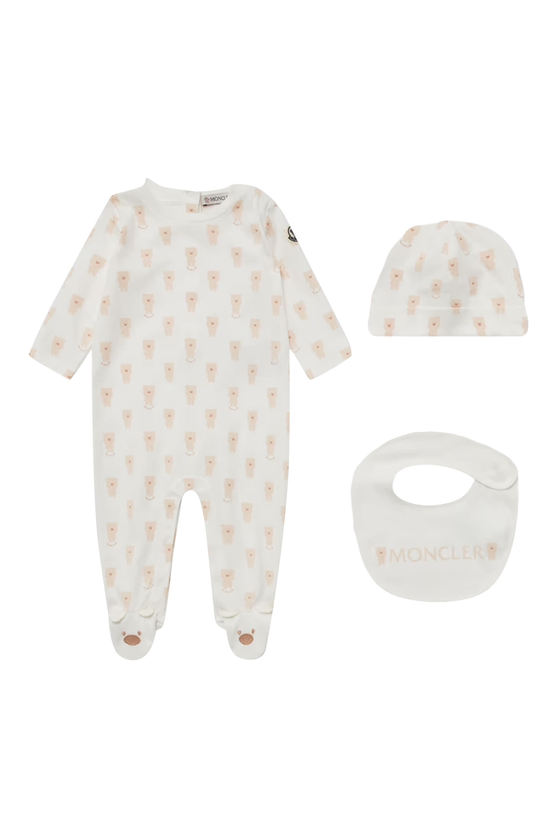 Kids Teddy Bear Print 3-Piece Set 