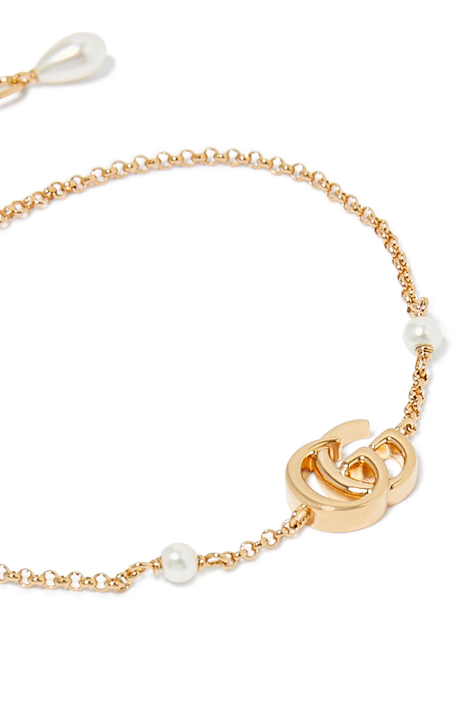 GG Marmont Chain Bracelet with Charm