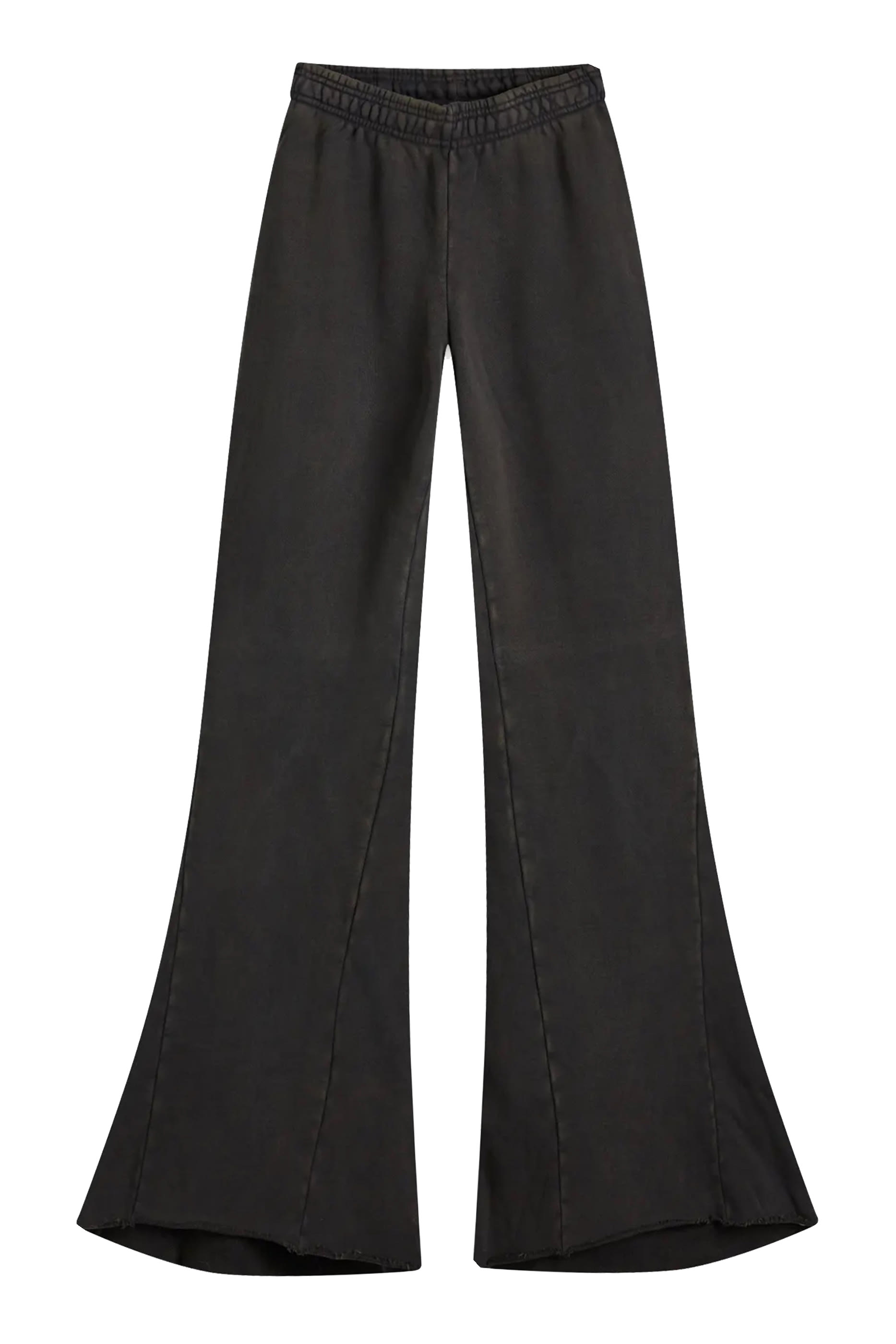 Heavy Flare Washed Trousers