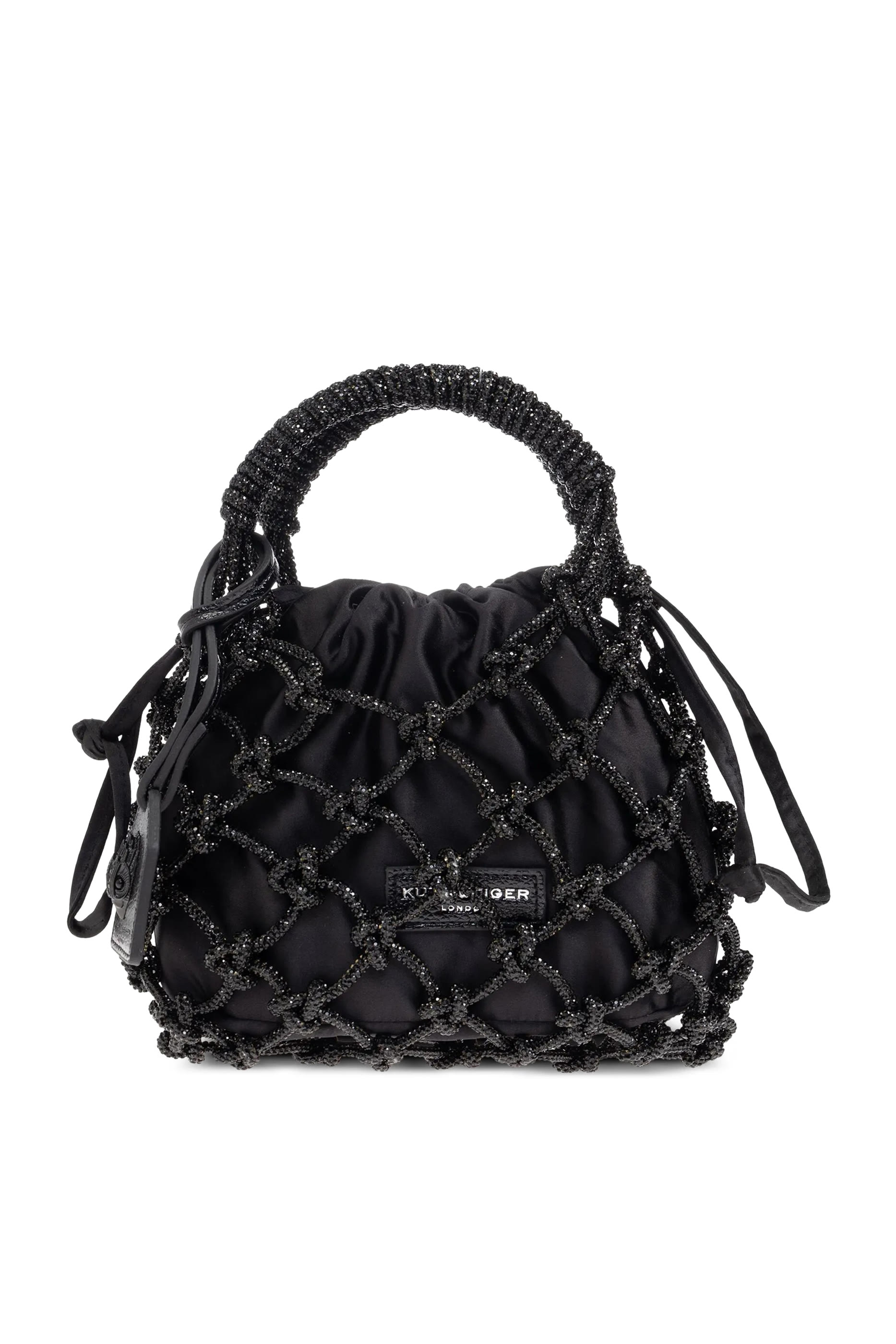 Small Macrame Crystal Bag