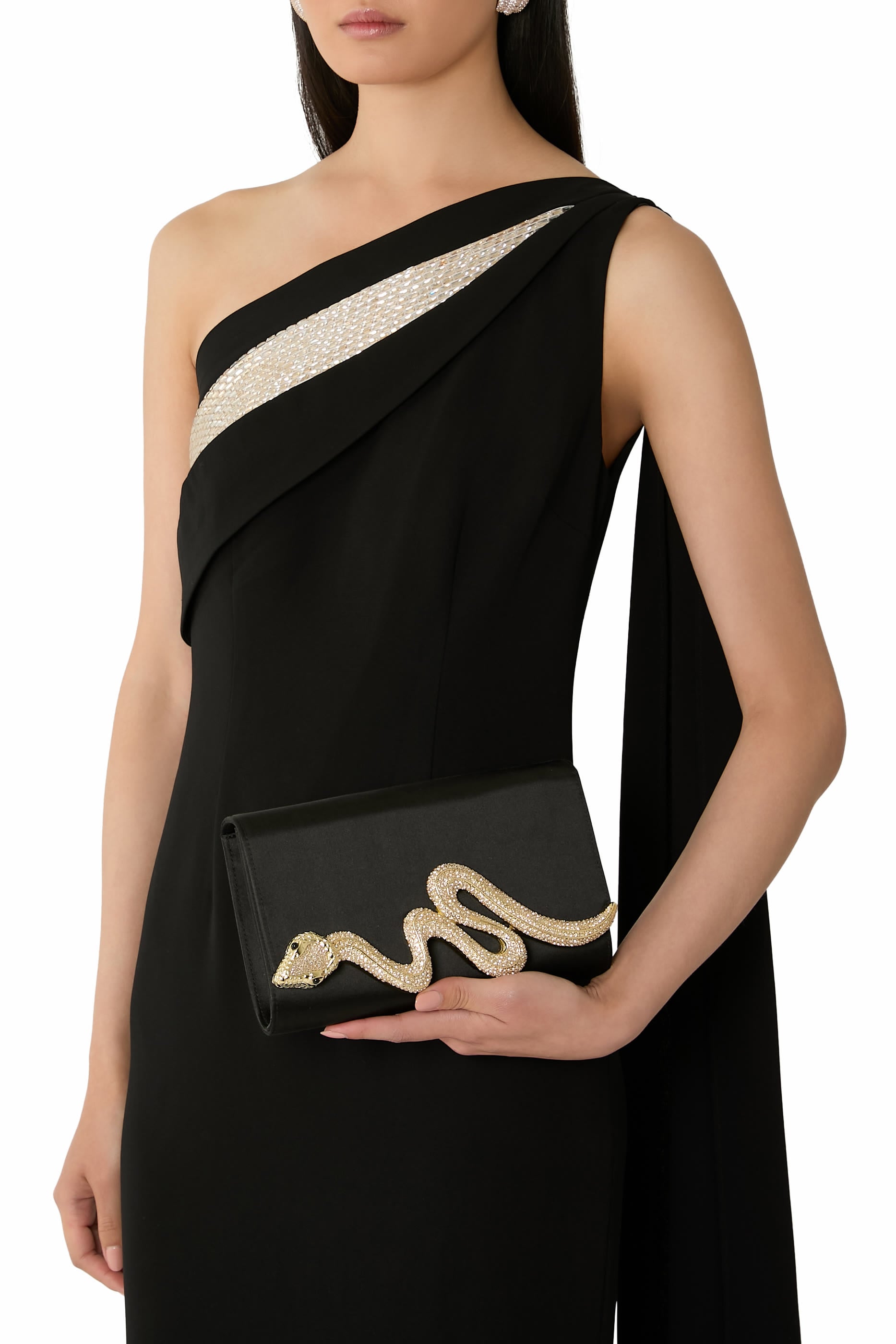 Serpent Fizzoni Champagne Clutch