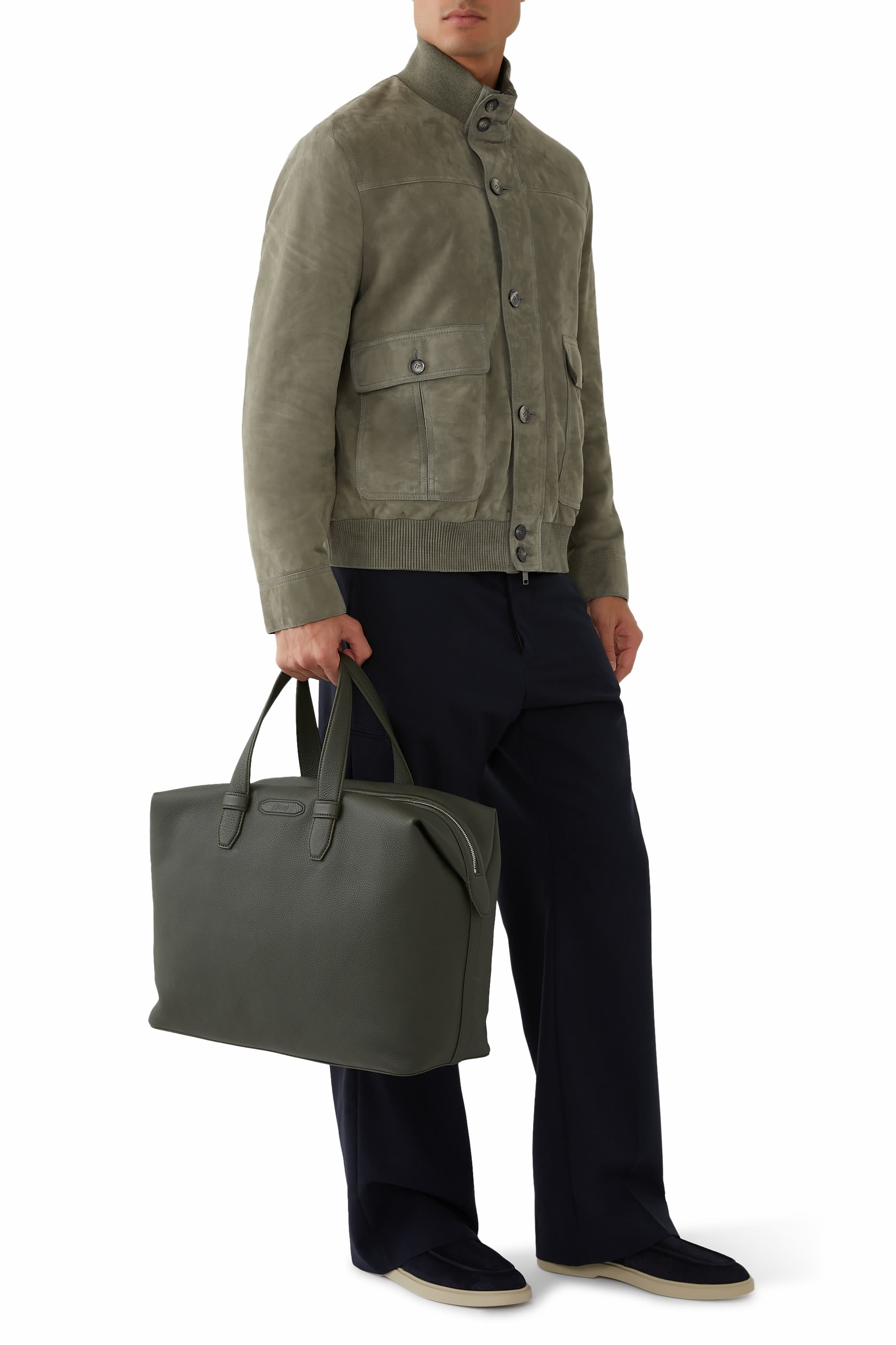 Leather Duffle Bag