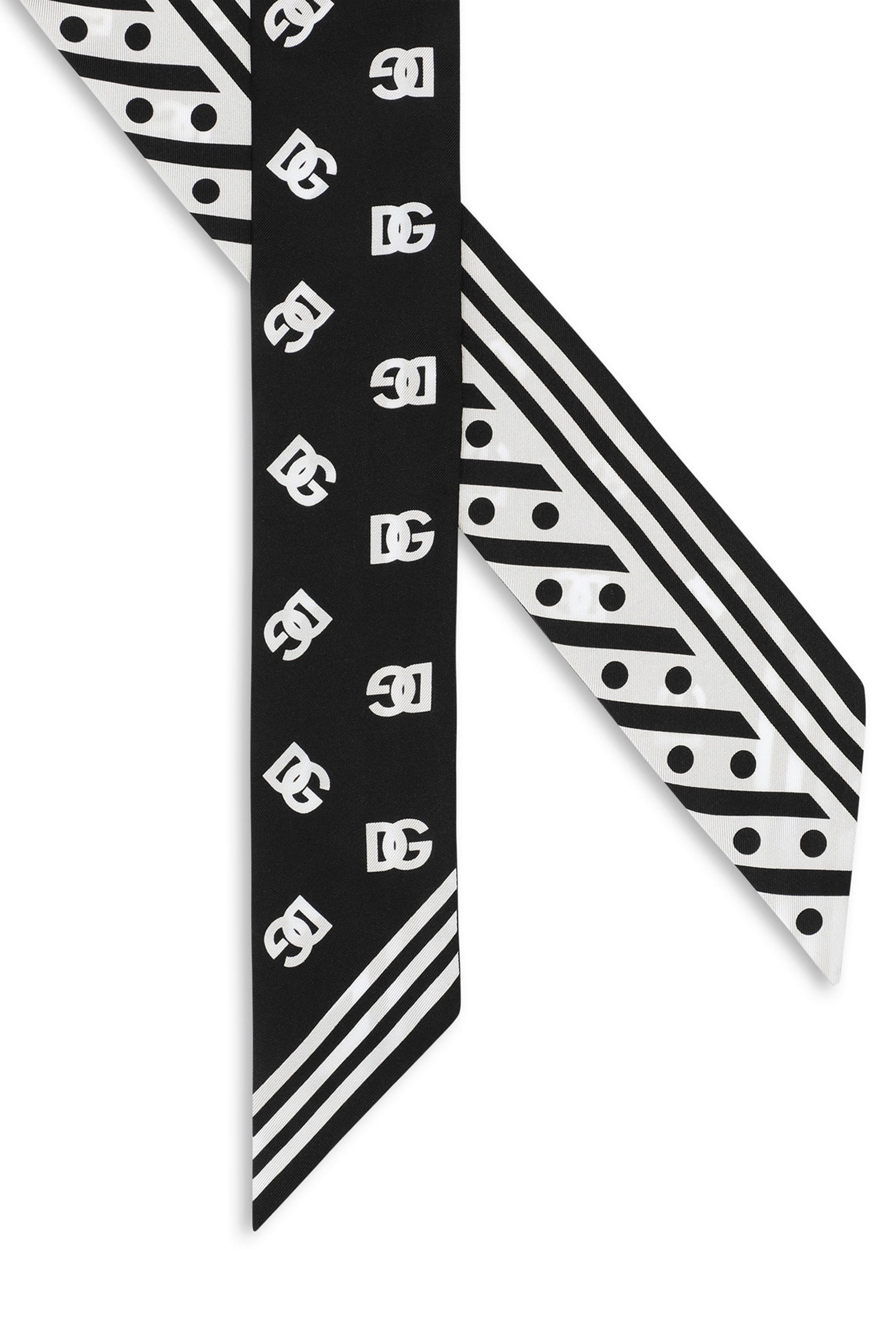  All-Over DG Logo Twill Headscarf