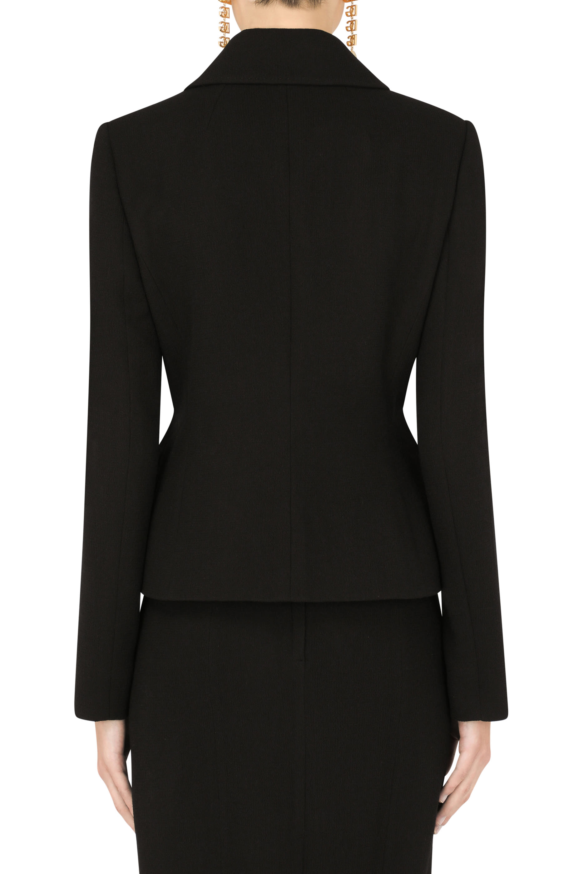 Single-Breasted Virgin Wool Jacket