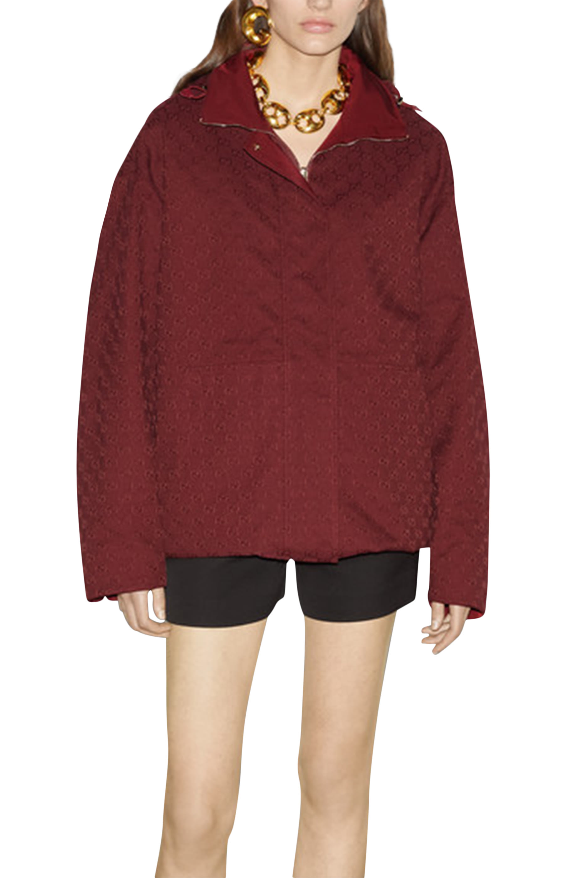  Reversible GG Canvas Jacket 