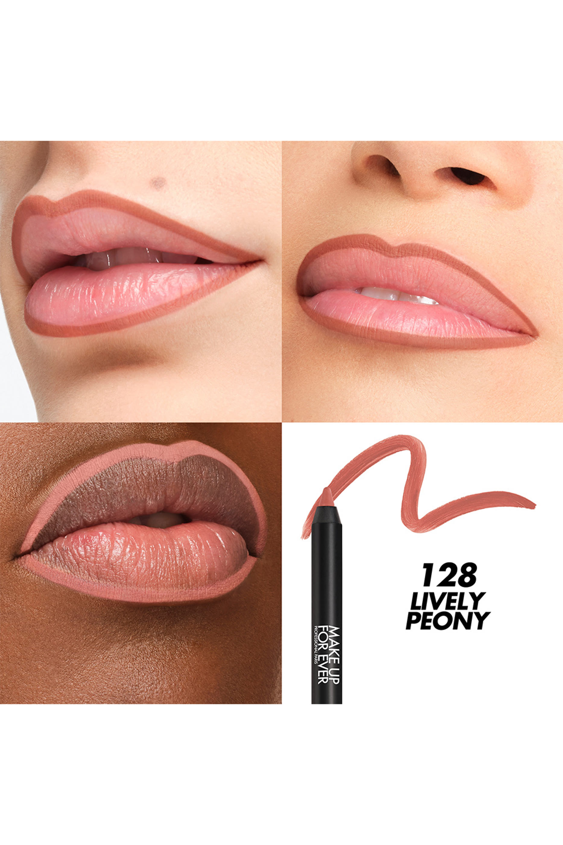 Artist Color Pencil Extreme Waterproof Lip Liner