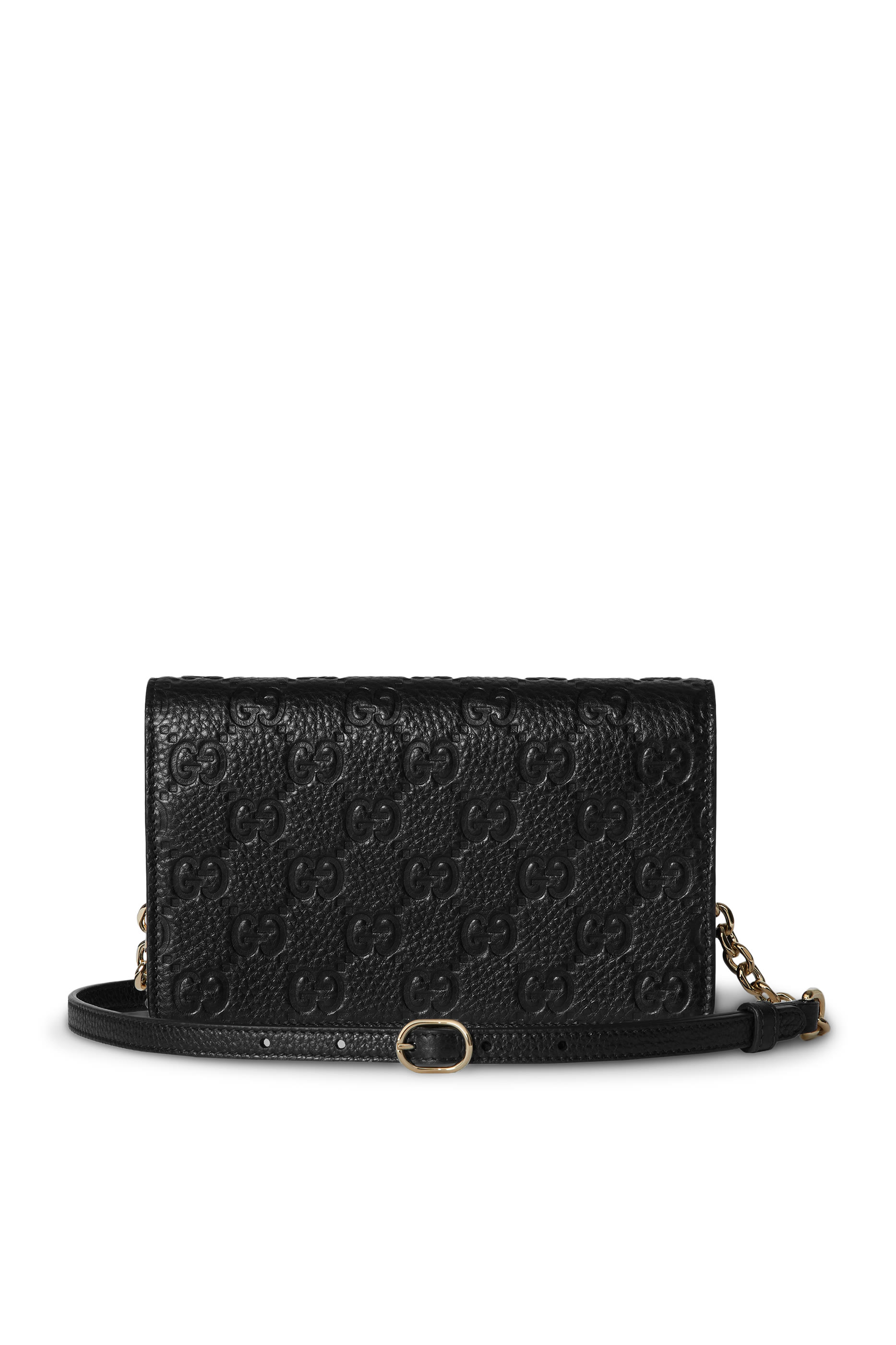 GG Emblem Super Mini Shoulder Bag
