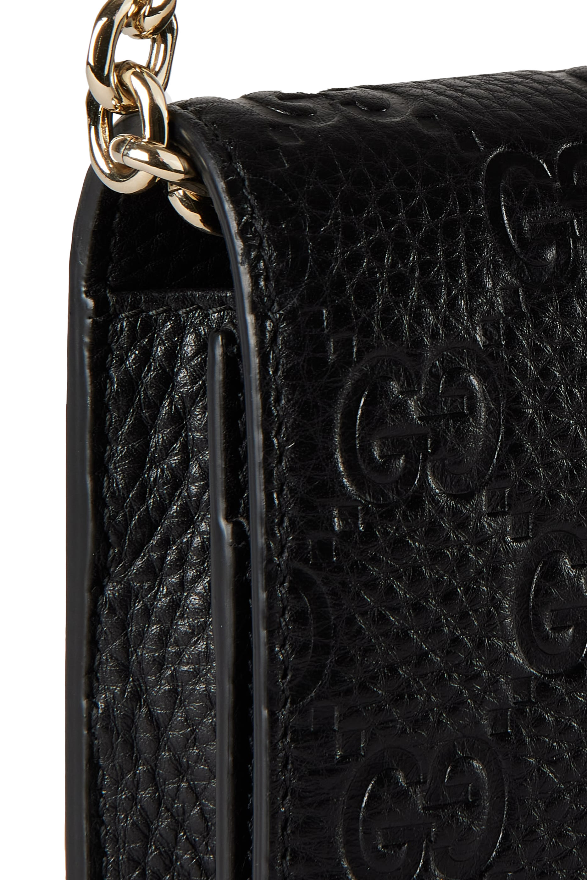 GG Emblem Super Mini Shoulder Bag