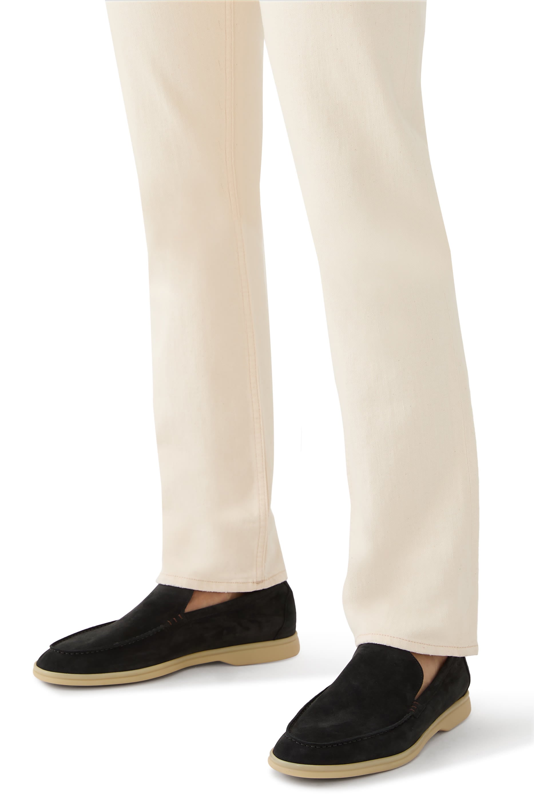 Suede Loafers
