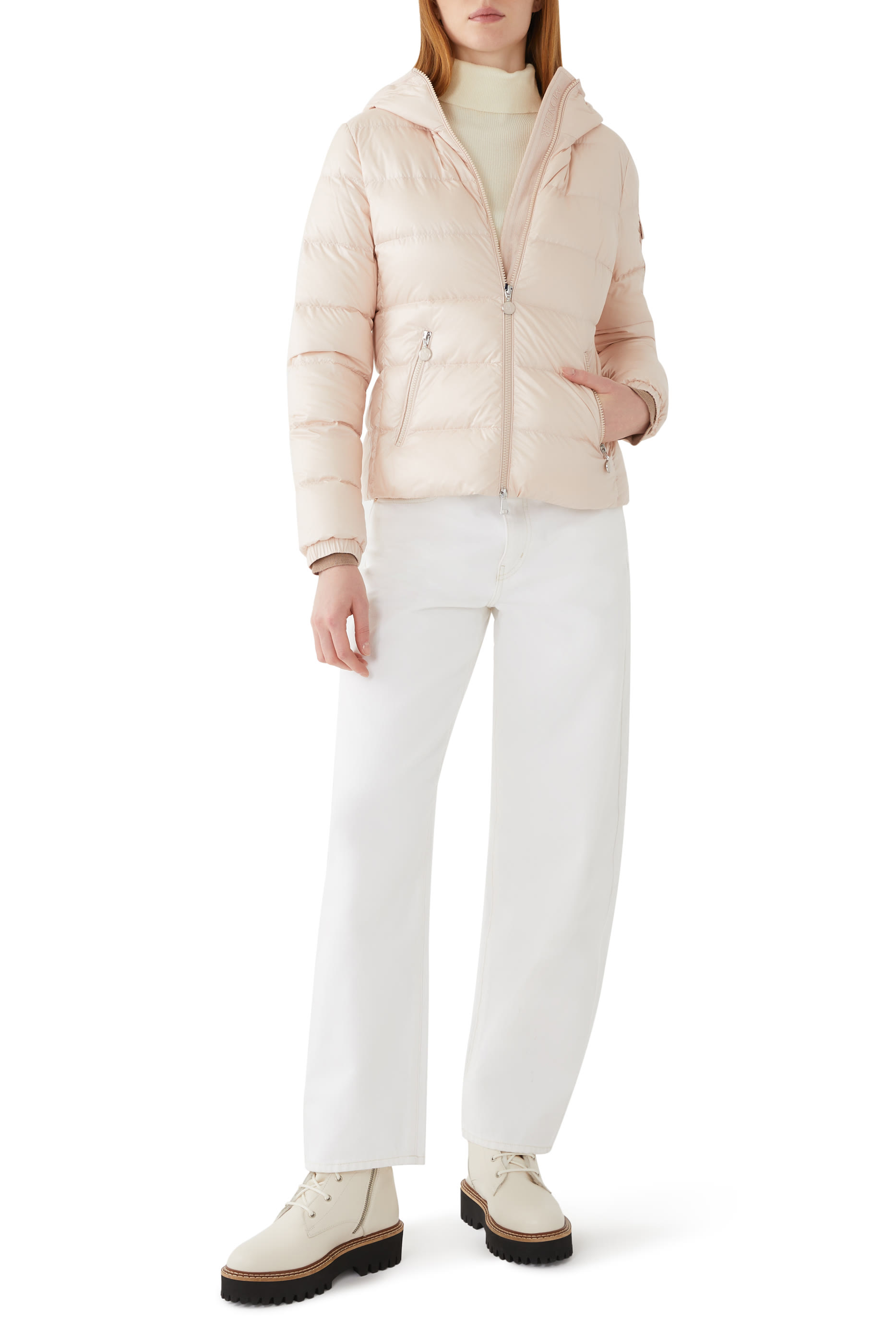 Gles Hooded Short Down Jacket 