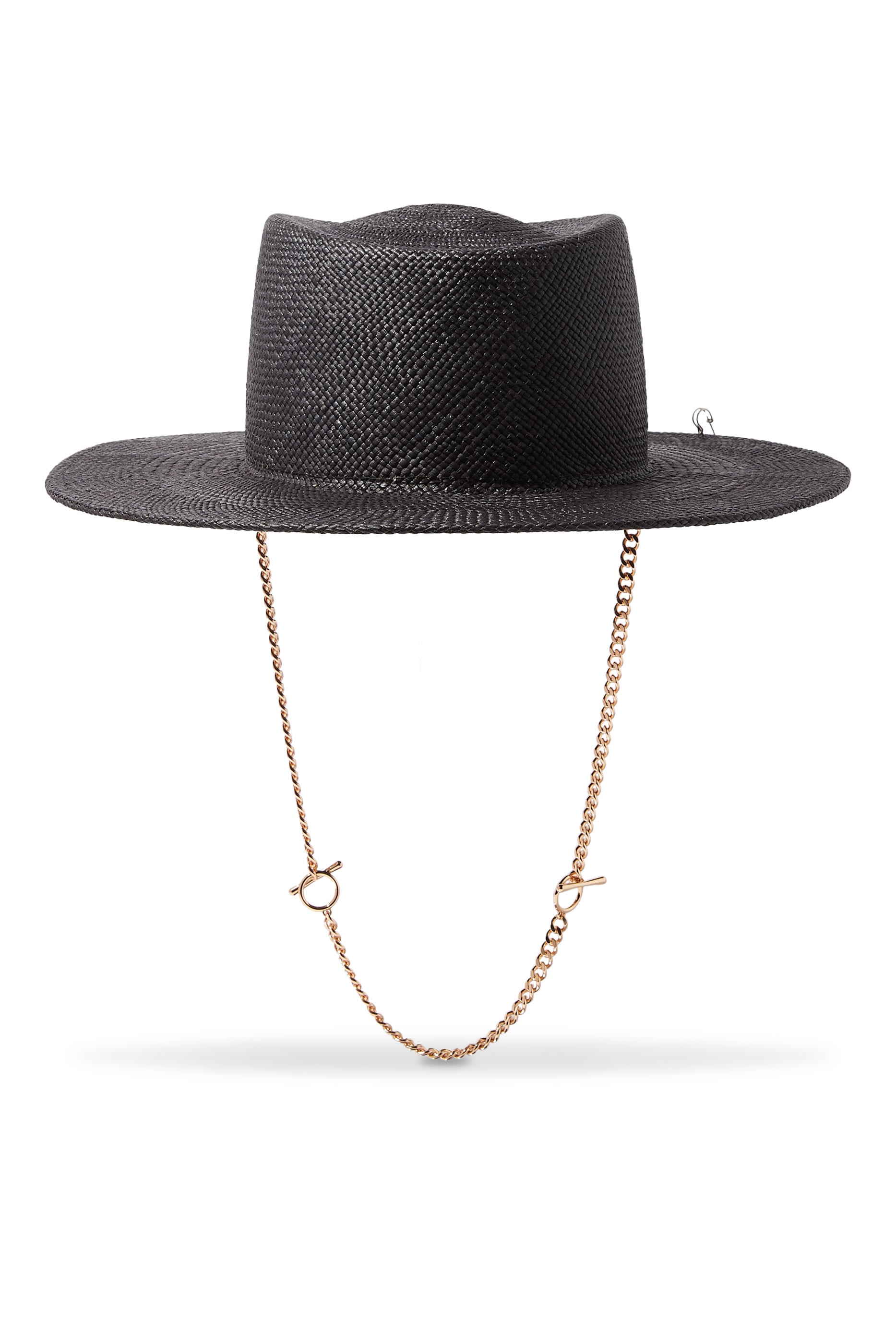Chain Strap Gambler Hat