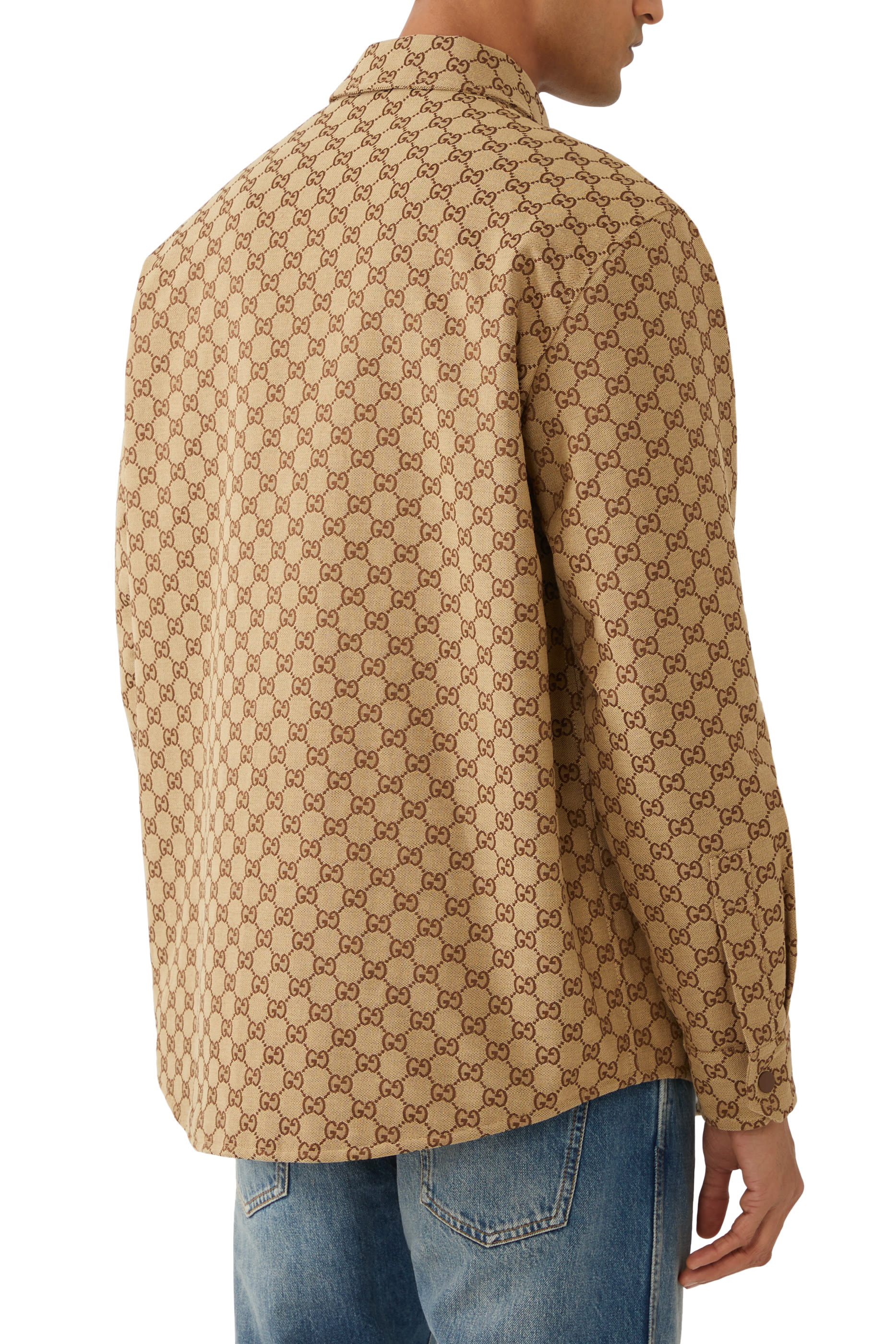 GG Canvas Overshirt