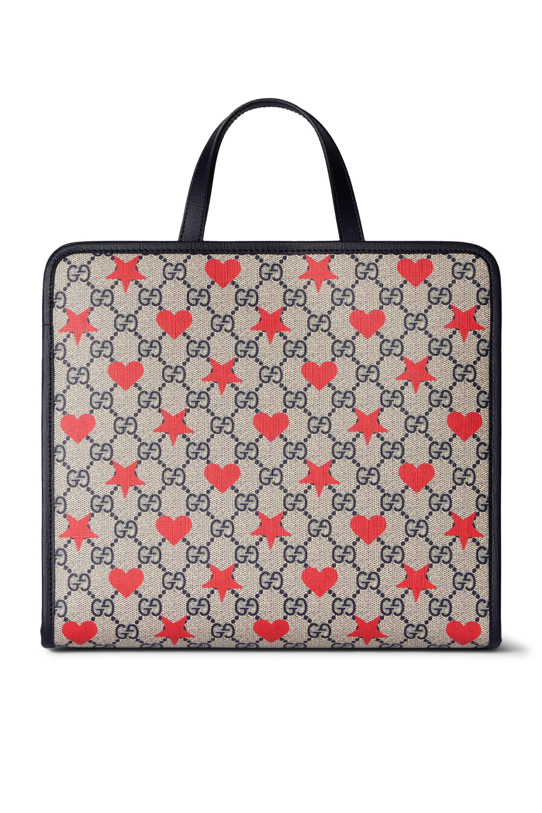 Kid's Printed GG Tote Bag