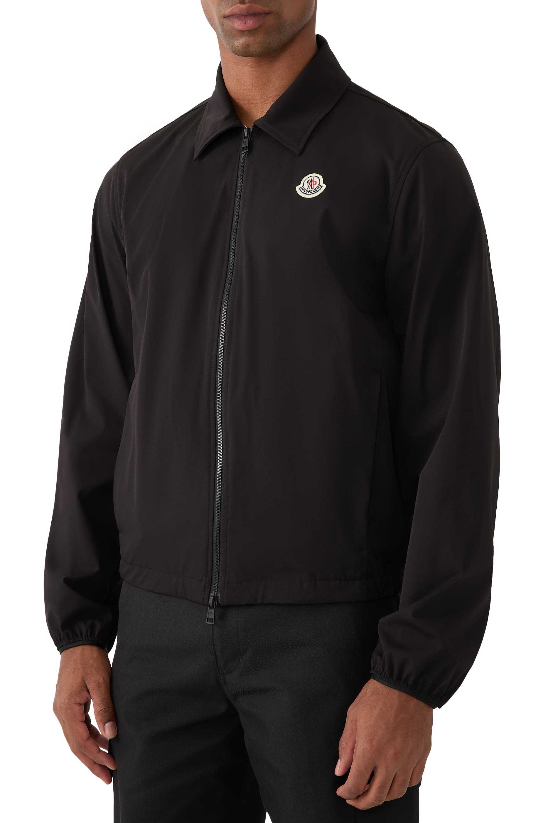 Evandro Logo-Appliquéd Shell Jacket