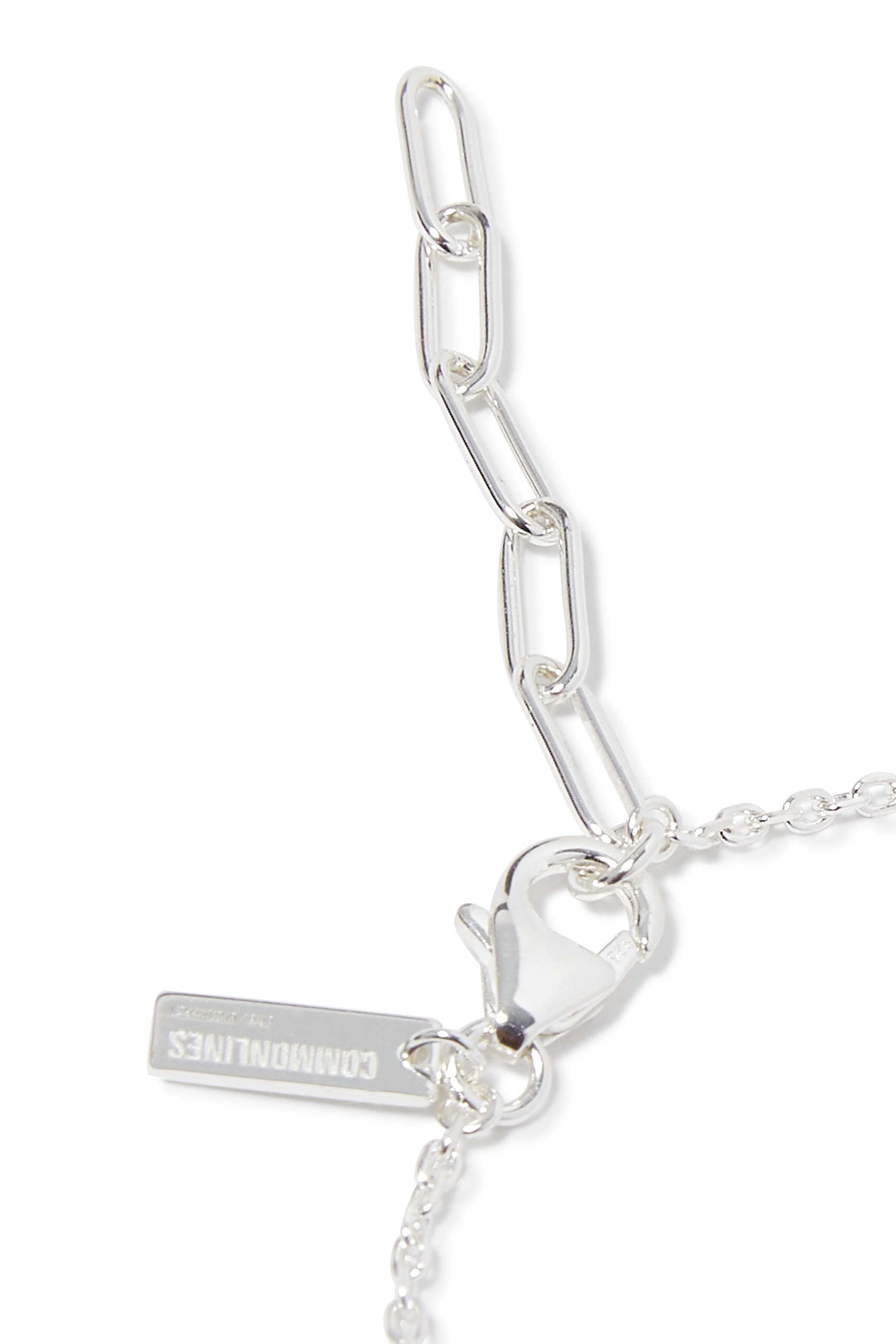 Como Link Bracelet, .925 Sterling Silver & Round cut 5A Sapphire Cubic Zirconia