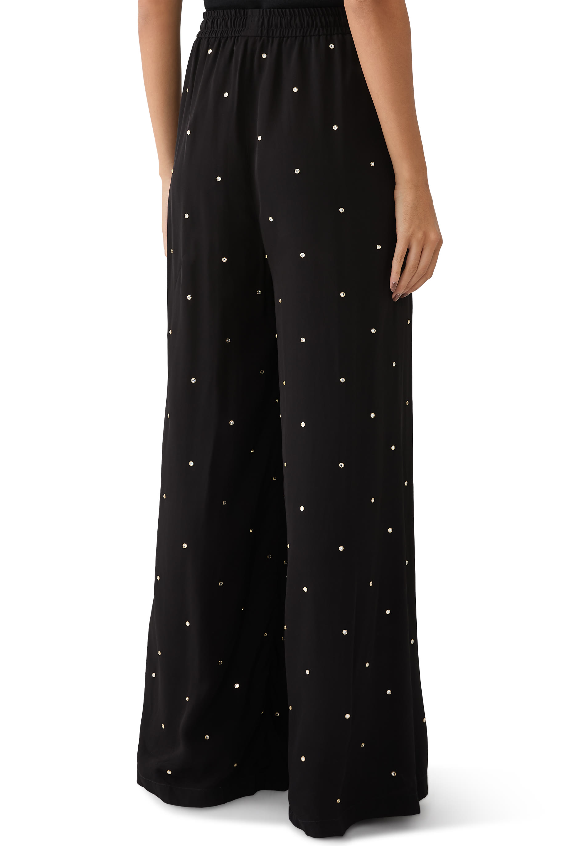 Crystal Embellished Lead-Free Pants 