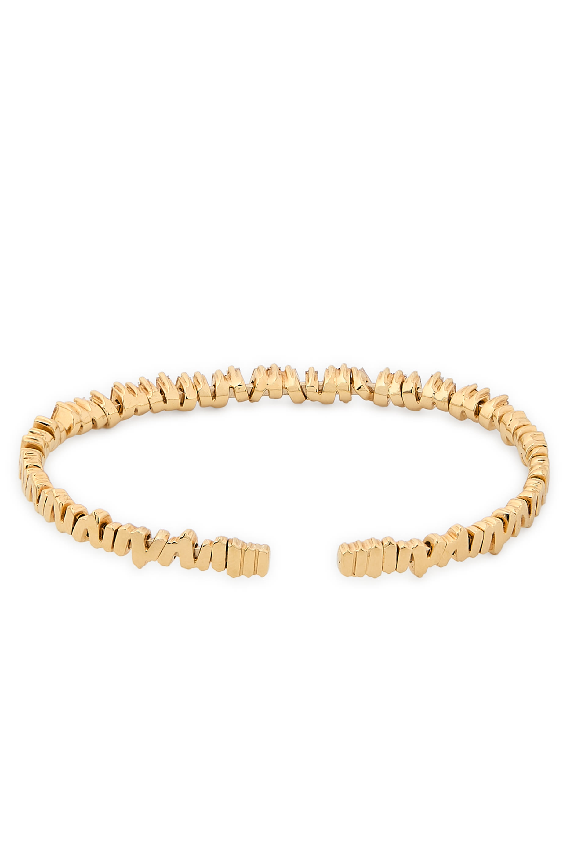 Classic Diamond Bangle, 18K Yellow Gold 