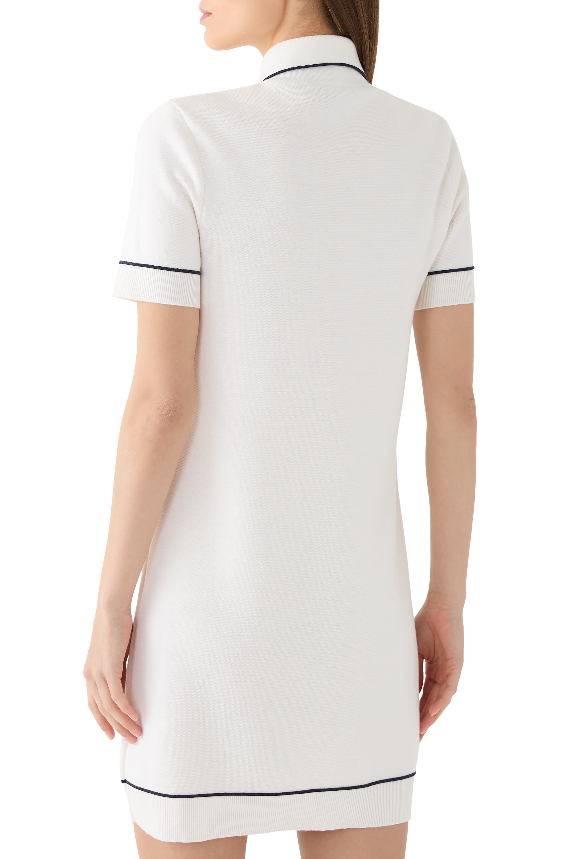 Fine Wool Polo Dress