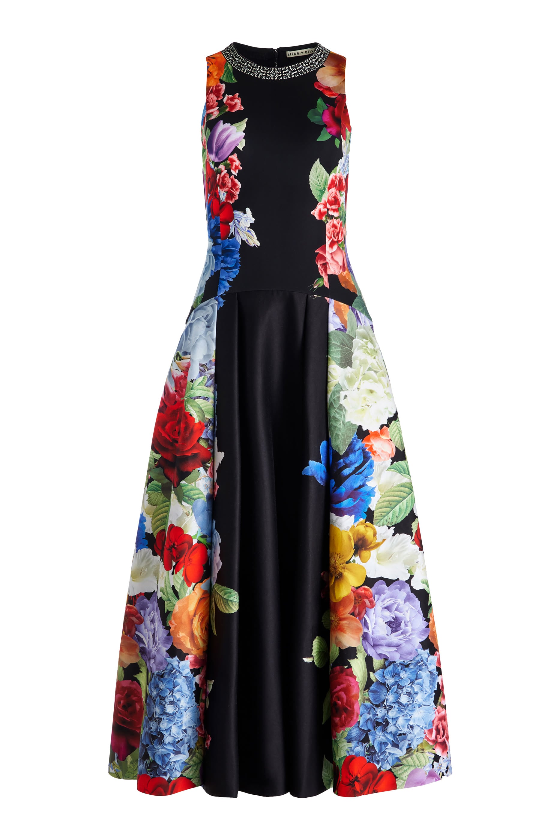 Adley Drop Waist Midi Dress