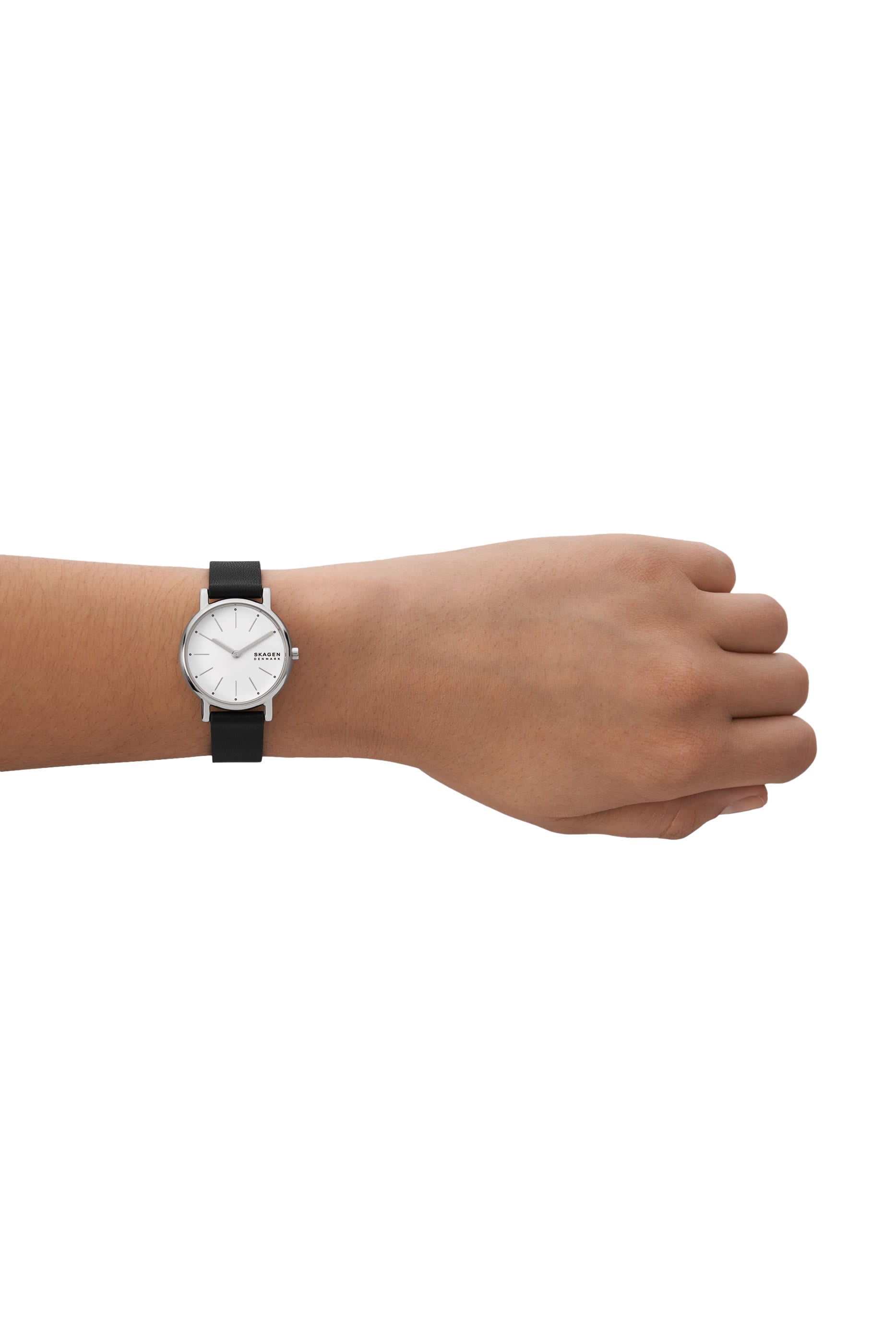 Signatur Lille Two-Hand Watch, Leather