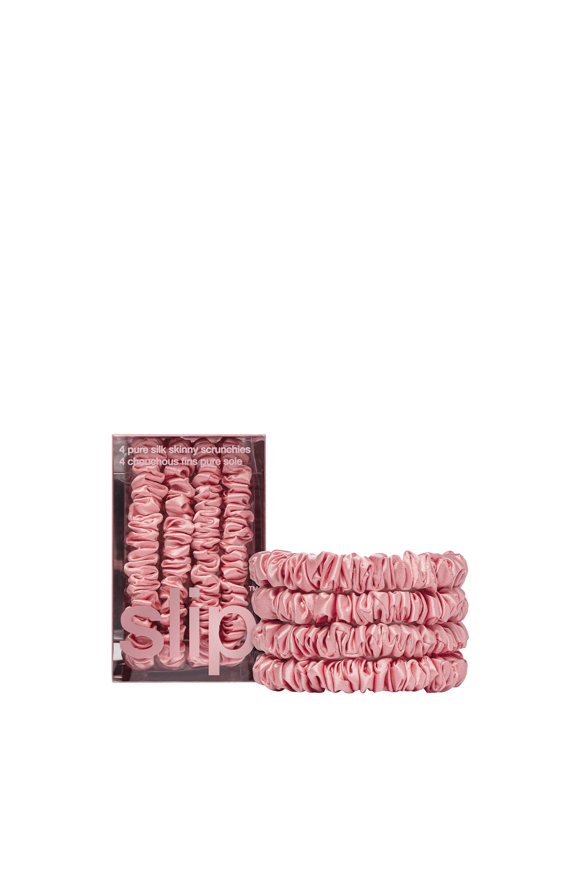 Rose Skinny Scrunchies Set