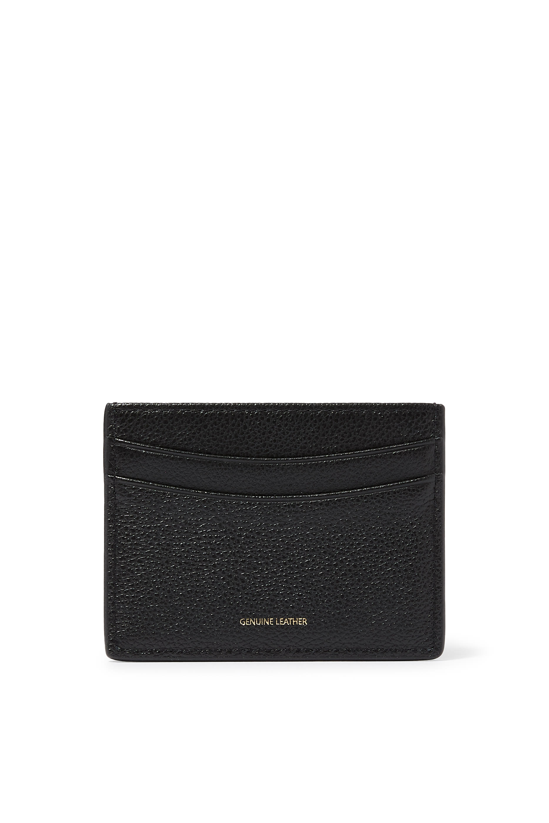 Tumbled Leather Card Holder
