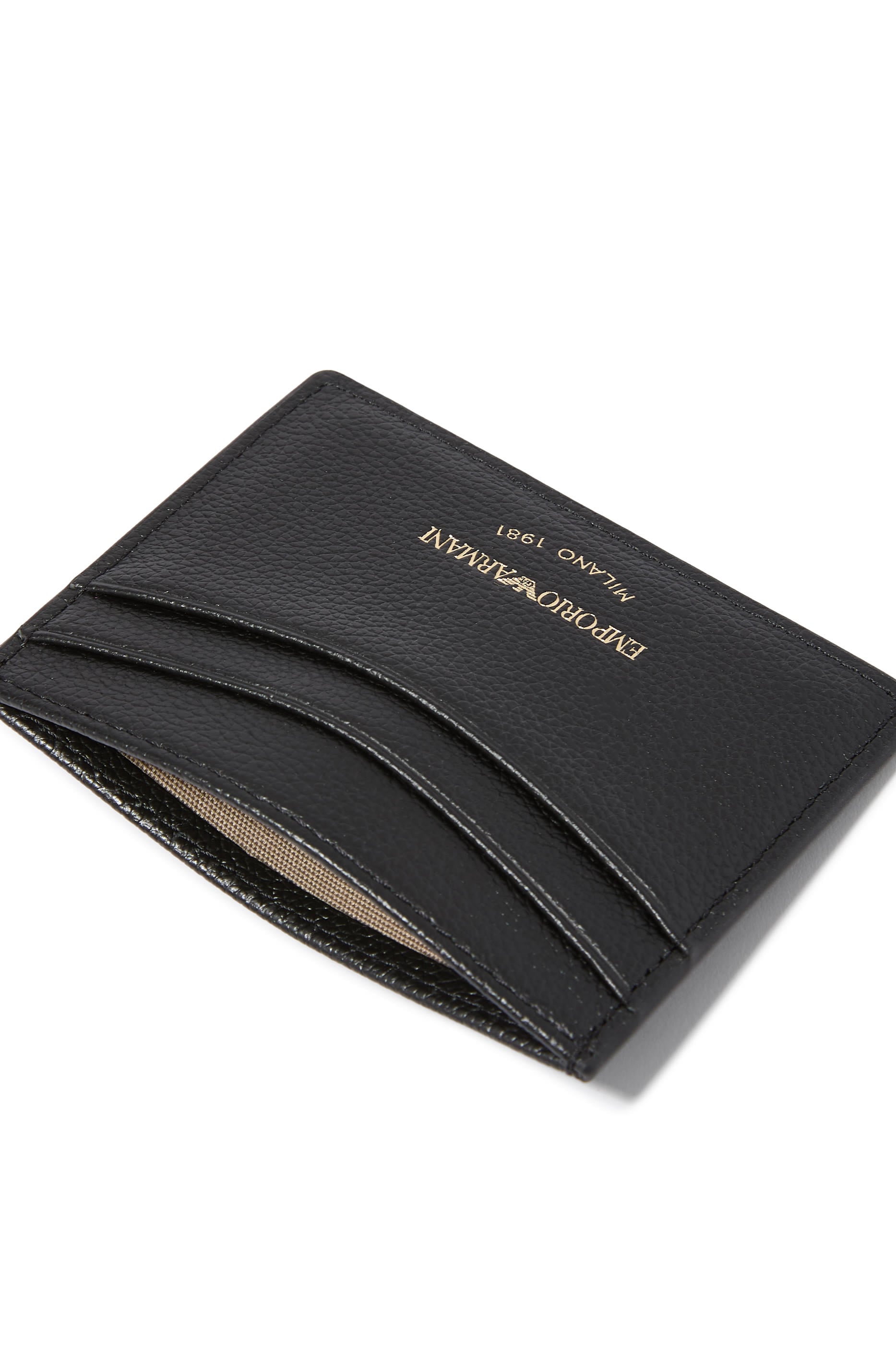 Tumbled Leather Card Holder