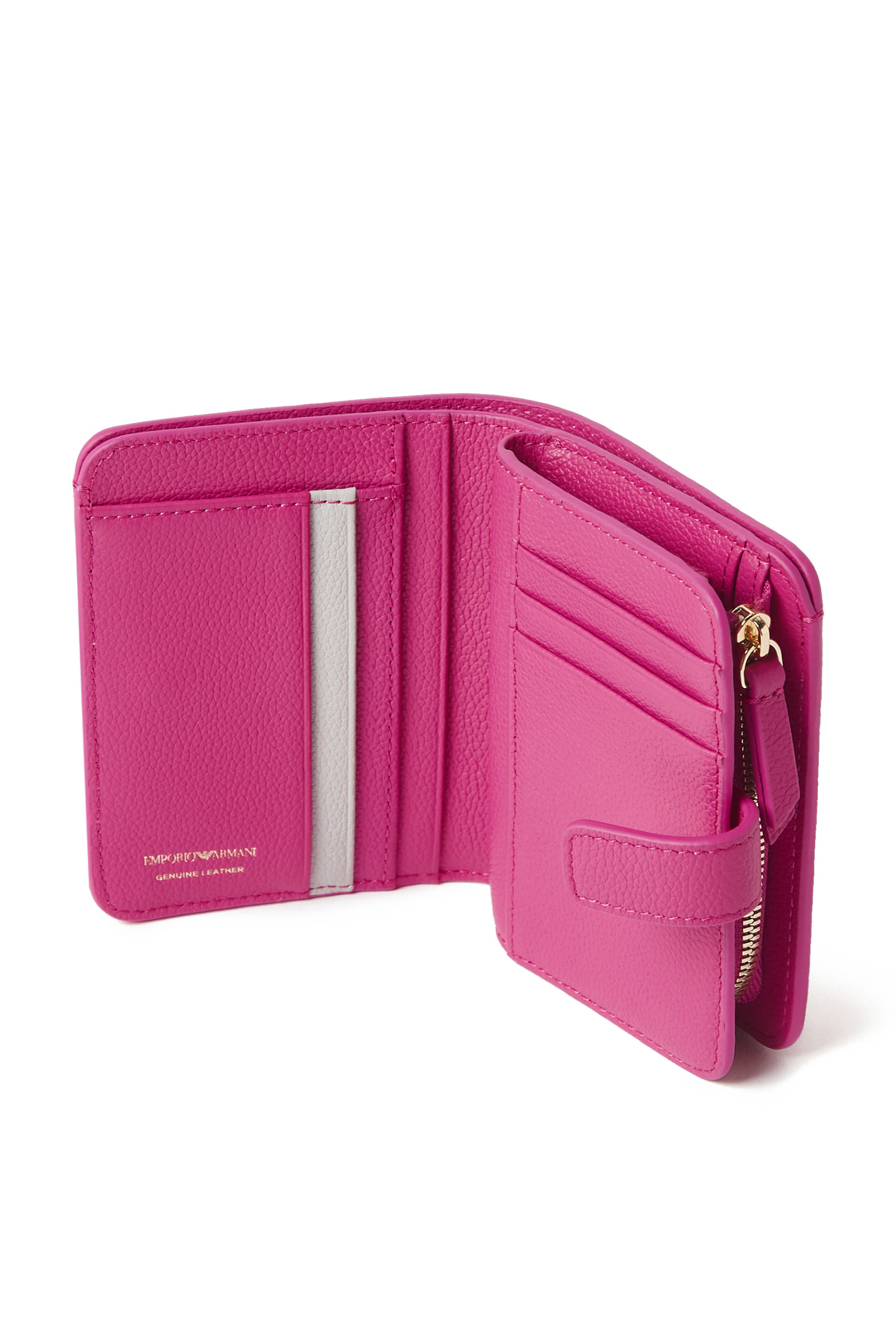 Logo Tumbled Leather Mini Bag