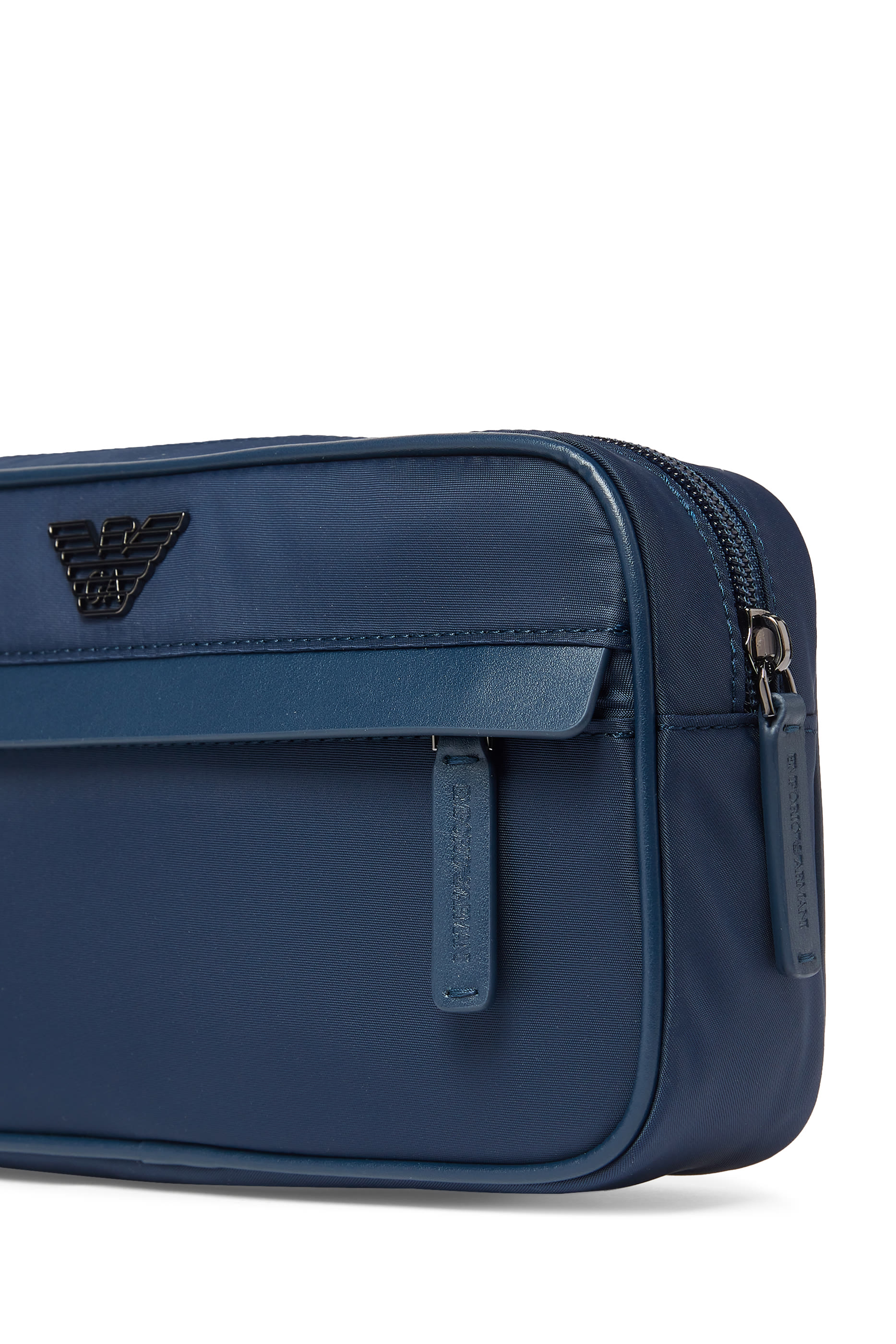 Metal Eagle Logo Nylon Beauty Case