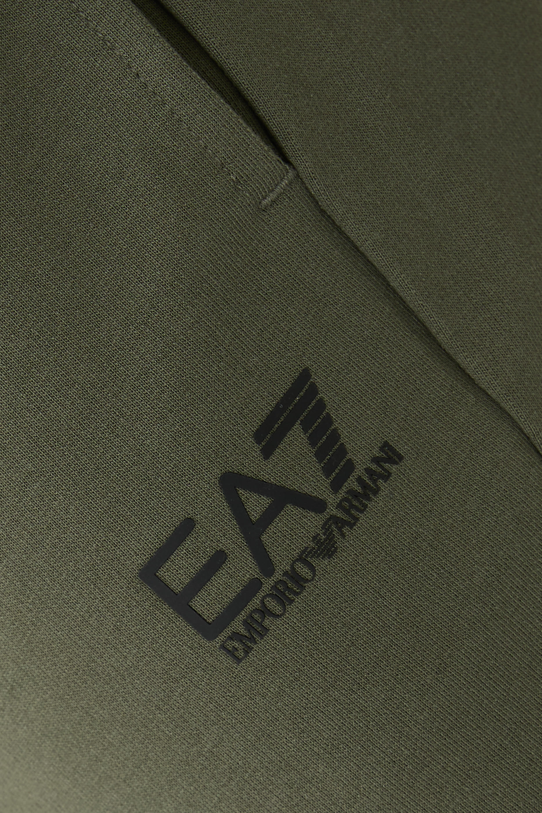 EA7 Logo Cotton Sweatpants