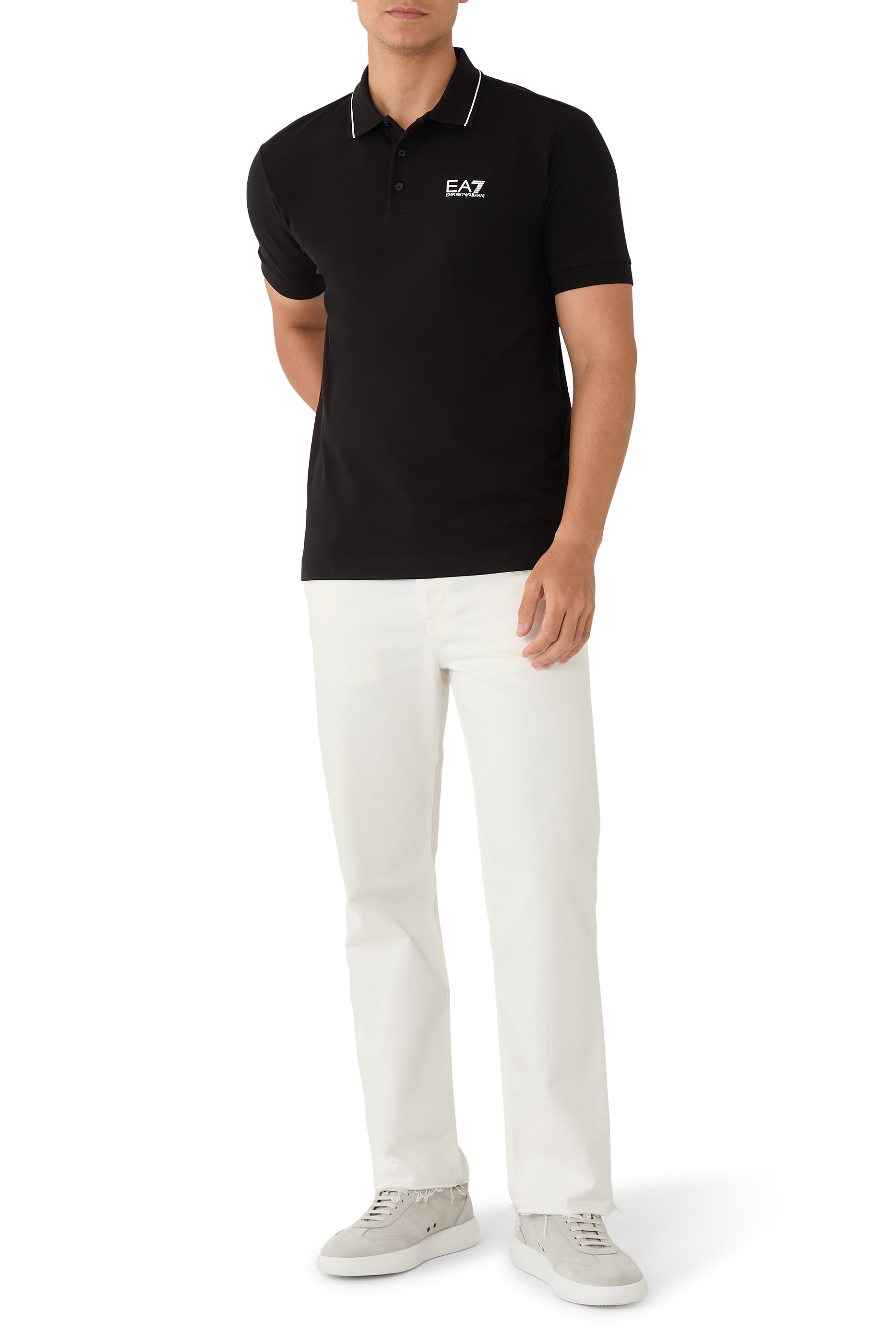 Core Identity Stretch-Cotton Piqué Polo Shirt