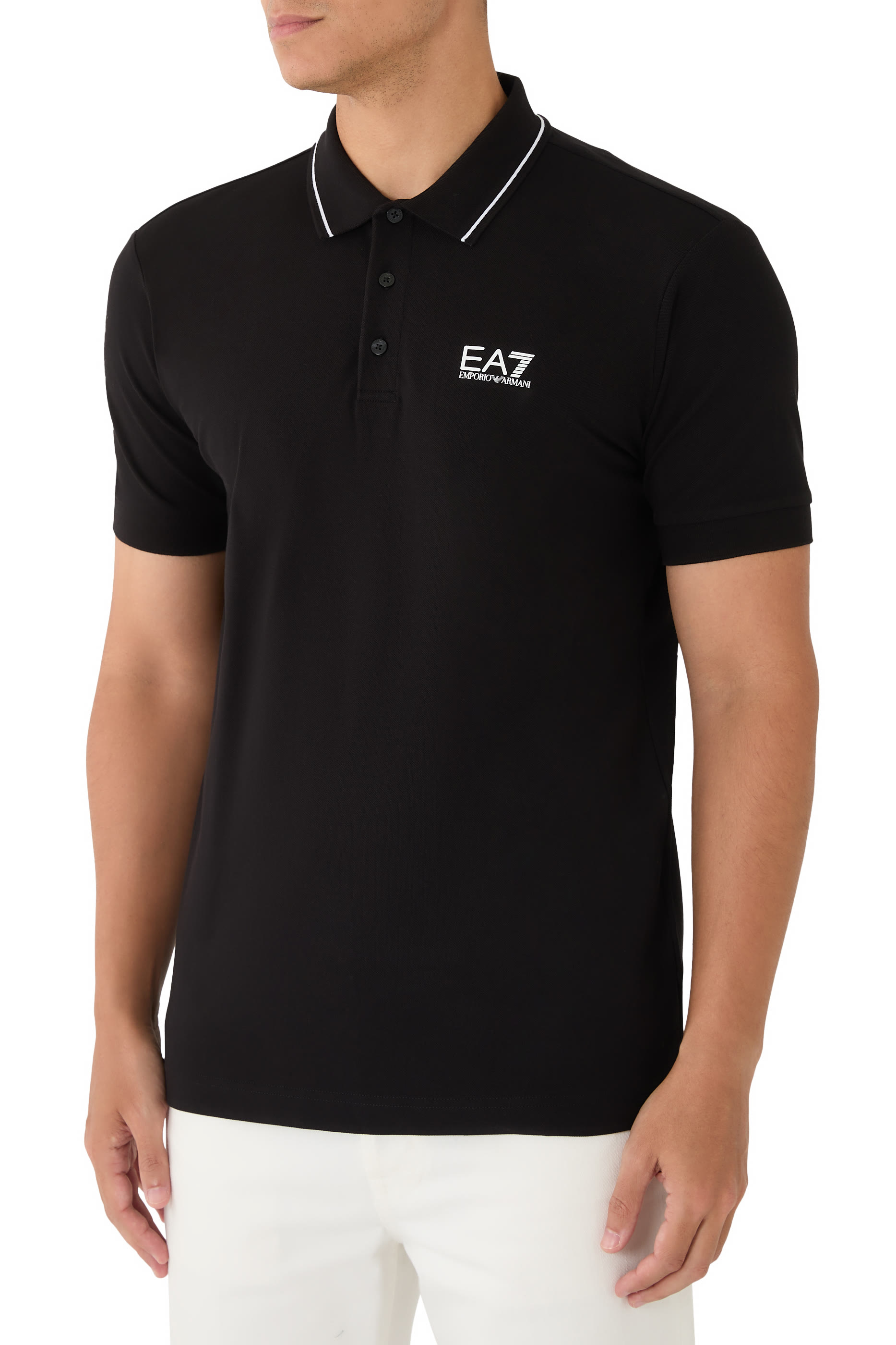 Core Identity Stretch-Cotton Piqué Polo Shirt