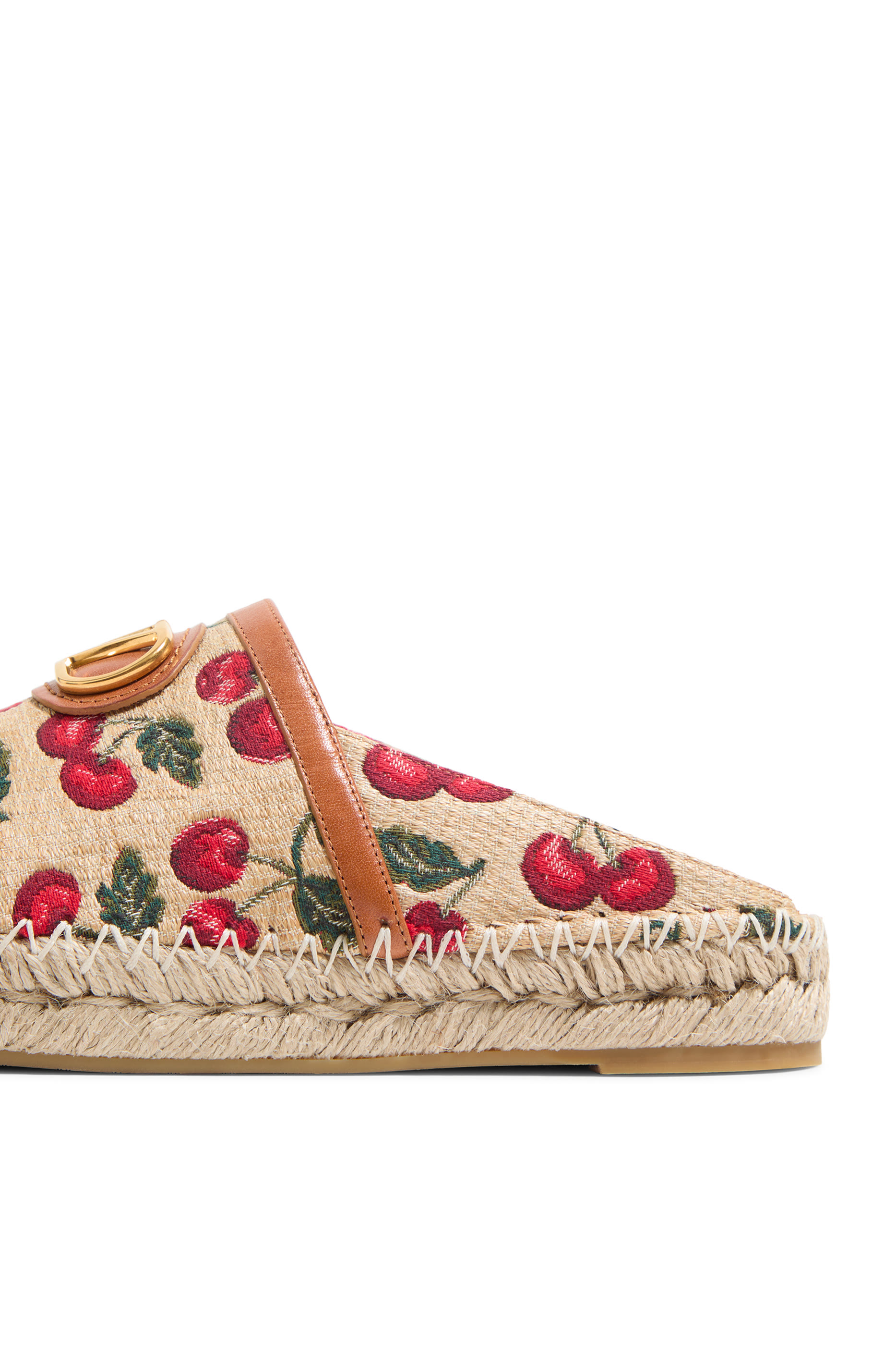 VLogo Signature Mules with Cherryfic Motif 
