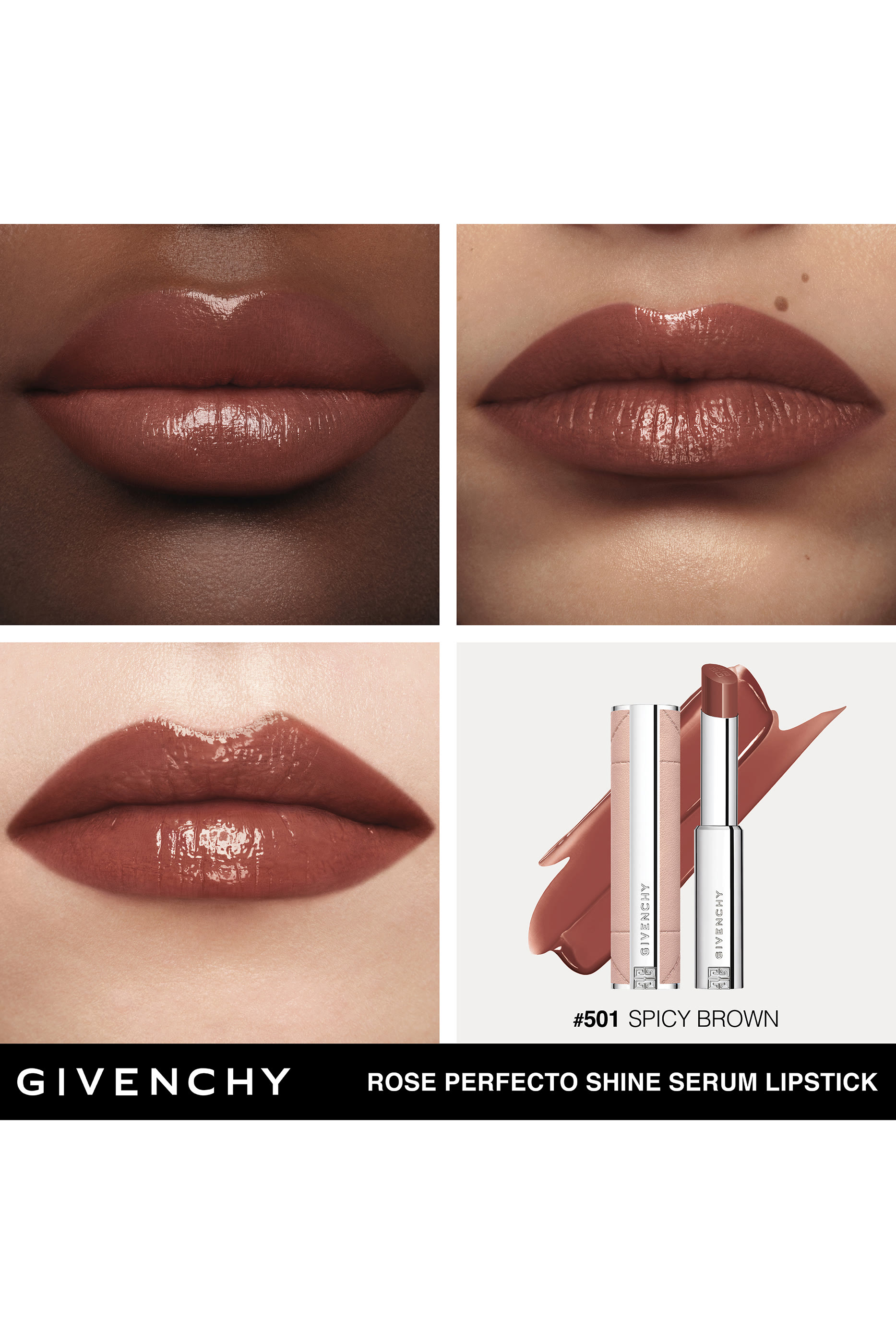 Rose Perfecto Shine Serum Lipstick
