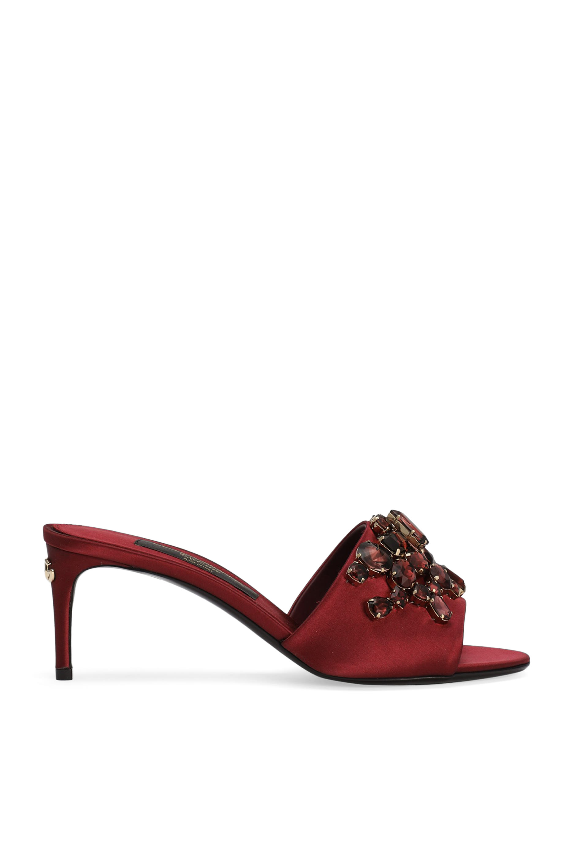 Gemstone Embellished Mules
