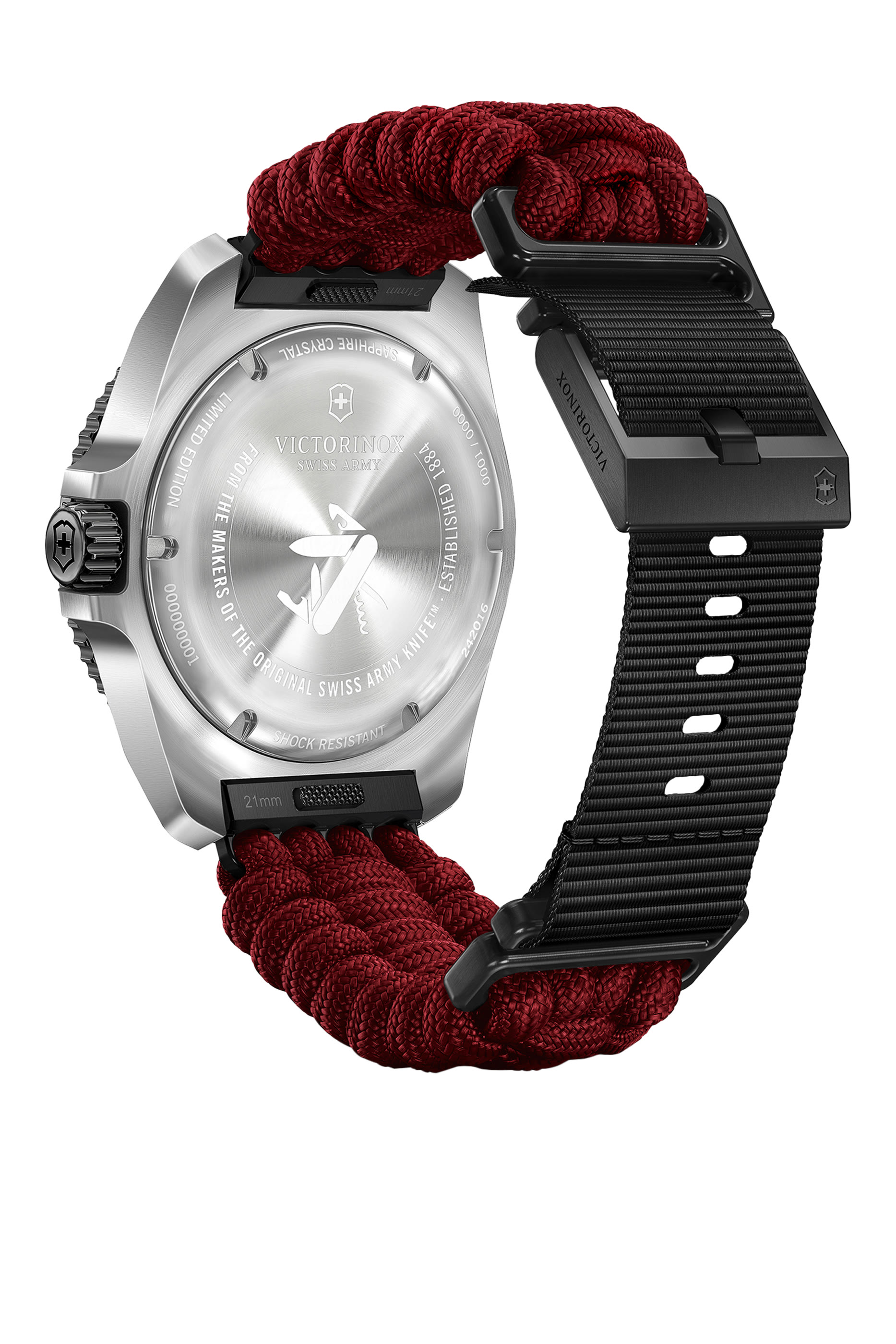 Journey 1884 Limited Edition Watch, Paracord & Stainless Steel