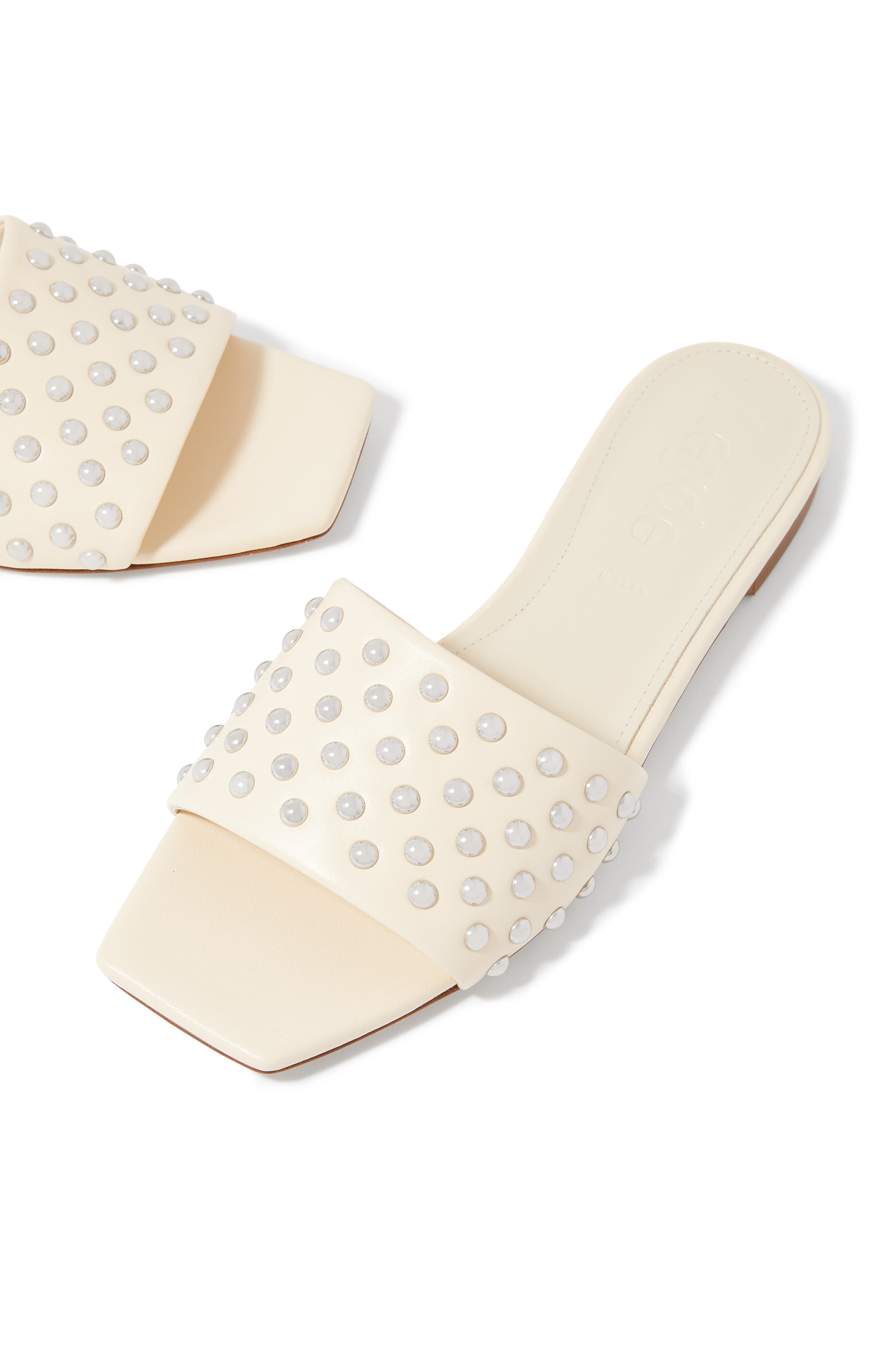 Anna Studded Nappa Leather Sandals
