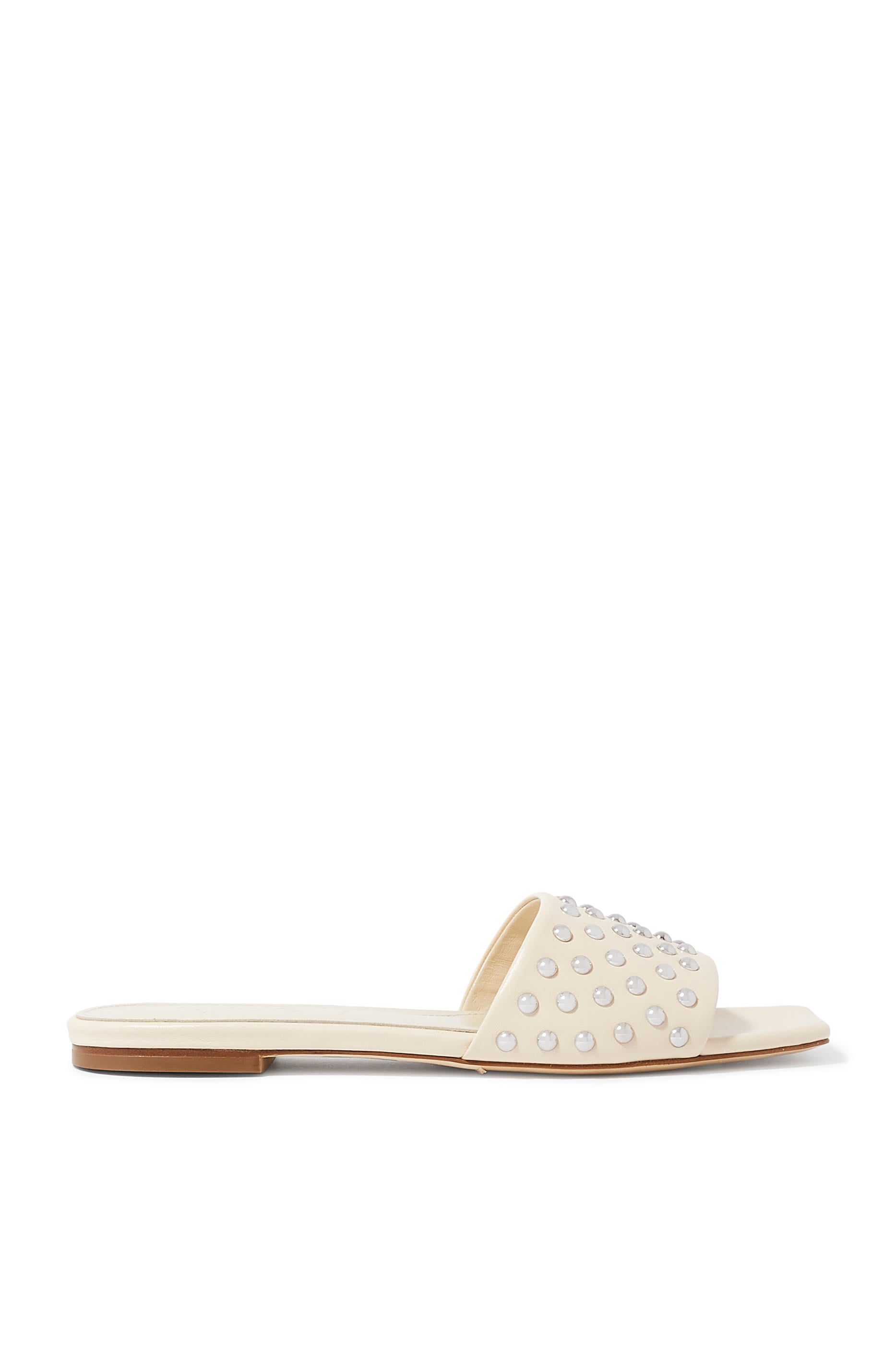 Anna Studded Nappa Leather Sandals